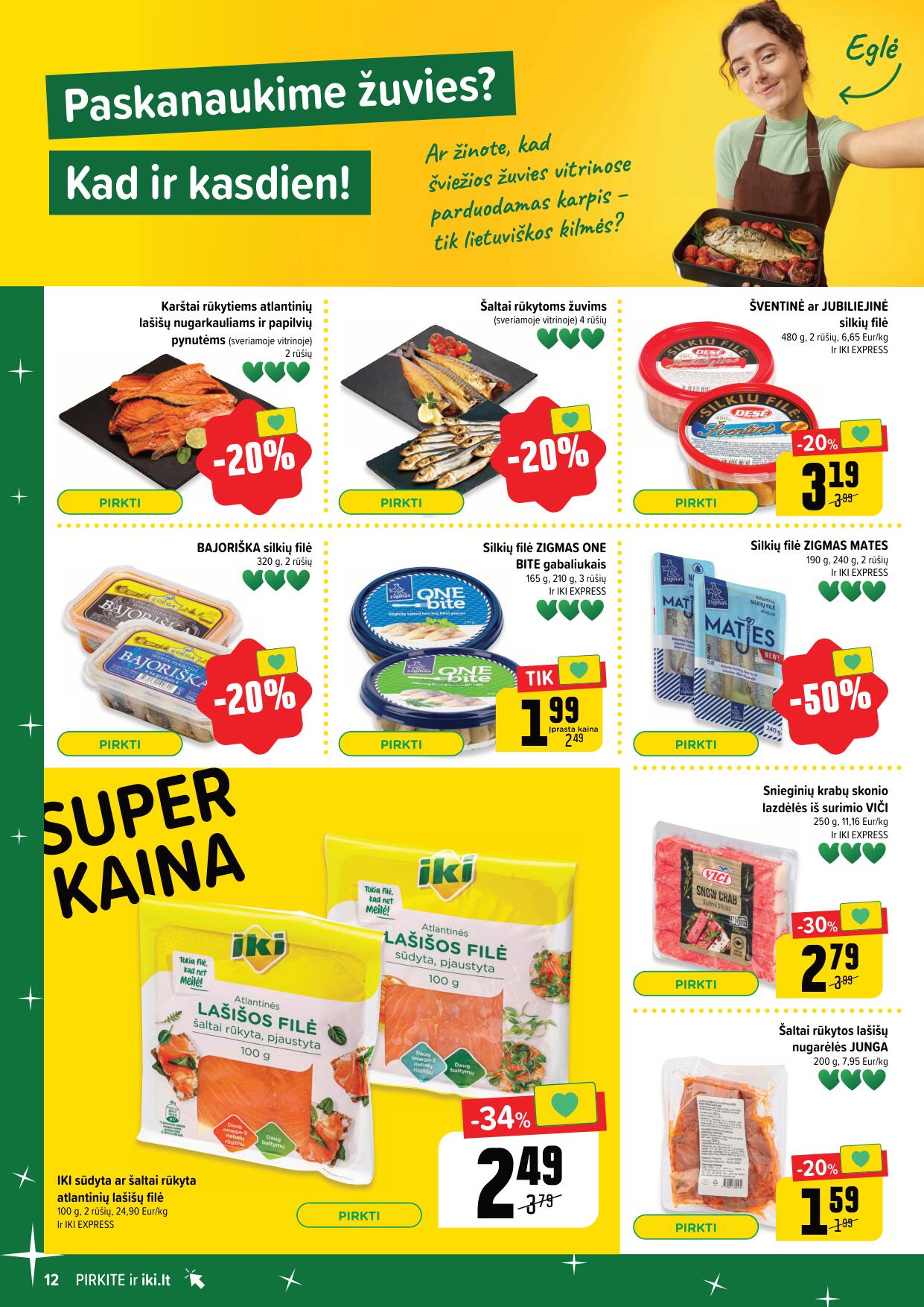 Naujausias IKI kaininis katalogas 2023.11.27 - 2023.12.03