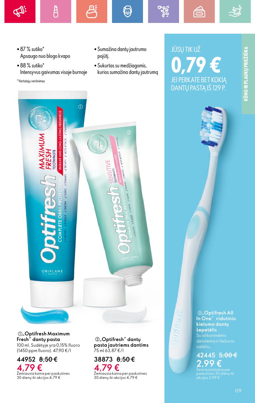 ORIFLAME katalogas galioja 2025.08.03 - 2025.08.23