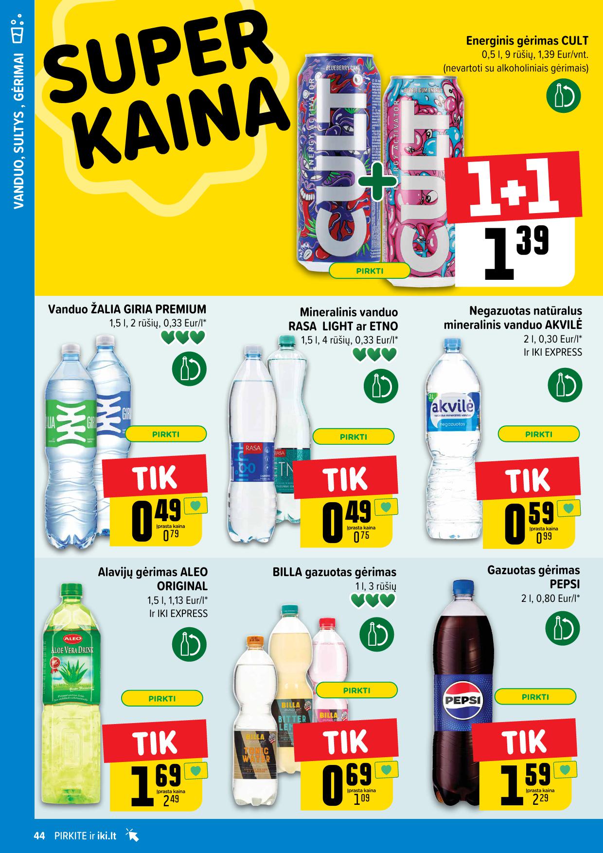 Naujausias IKI kaininis katalogas 2024.10.28 - 2024.11.03