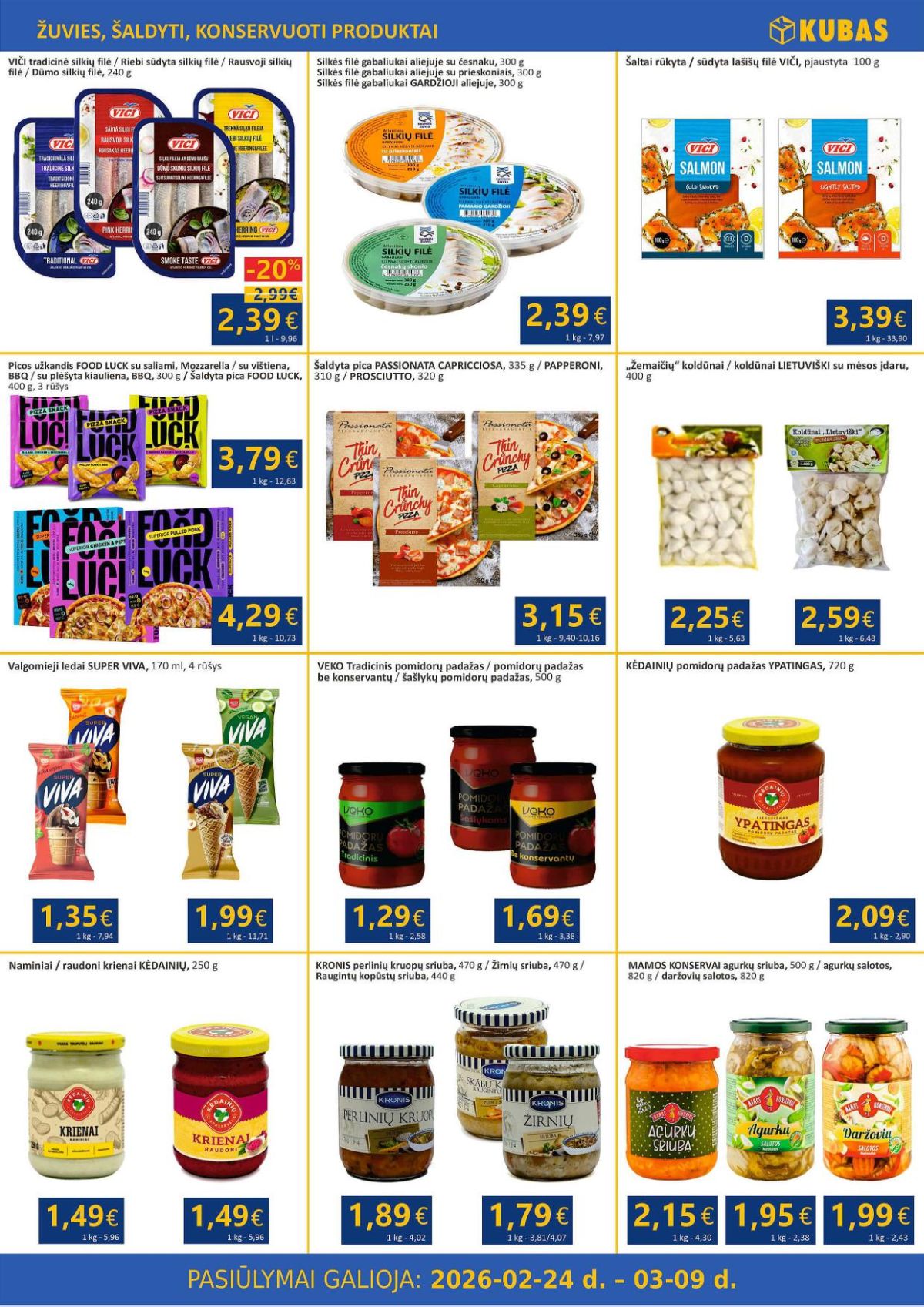 Naujas KUBAS leidinys nuo 2026.02.24 iki 2026.03.09