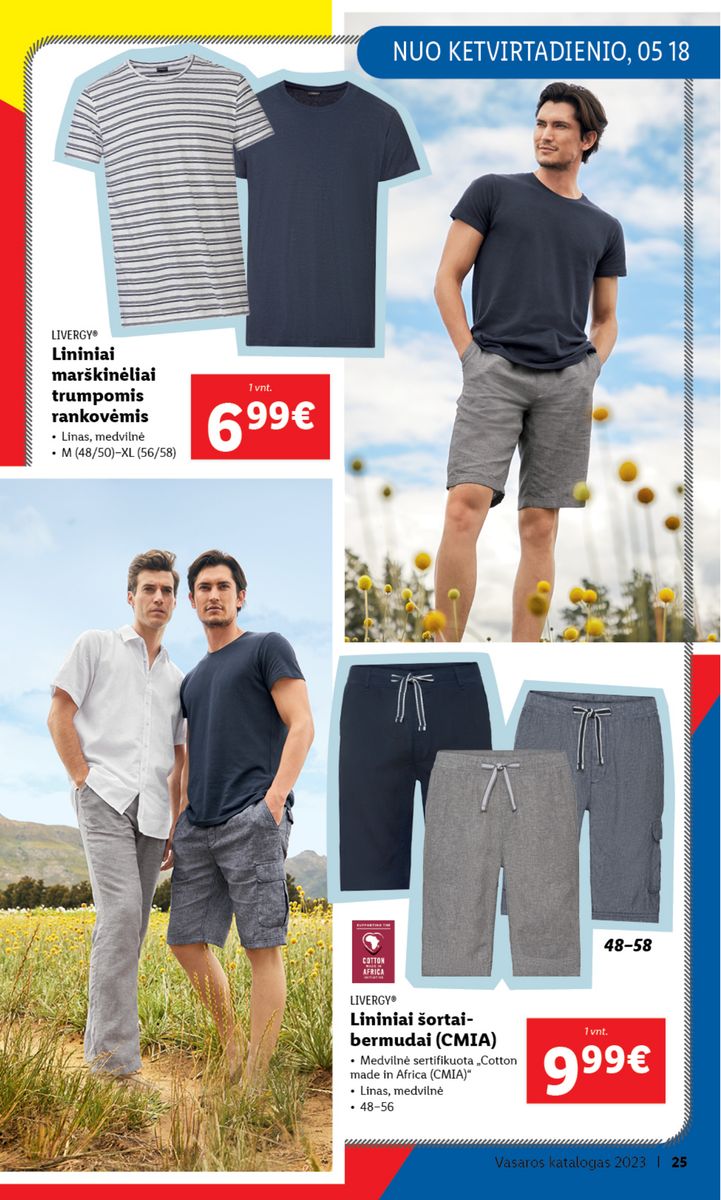 LIDL Vasaros katalogas 2023