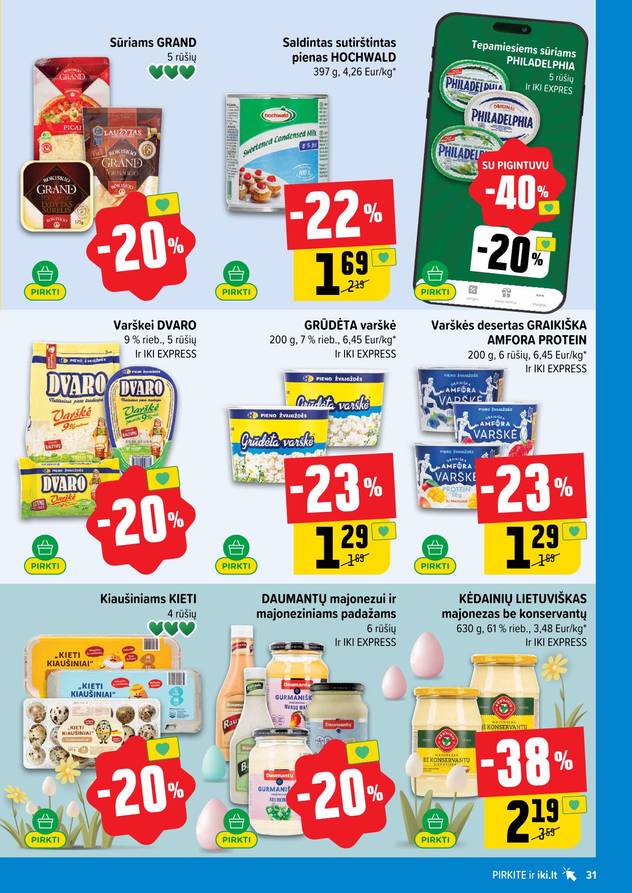 Naujausias IKI kaininis katalogas 2026.04.06 - 2026.04.12