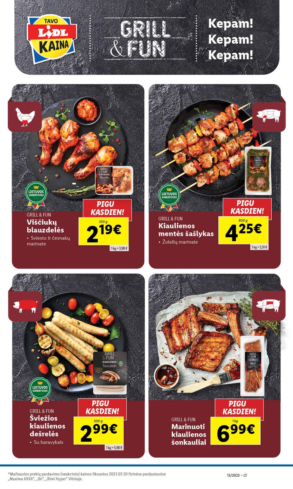 Naujausias LIDL kaininis katalogas 2023.03.16 - 2023.04.02