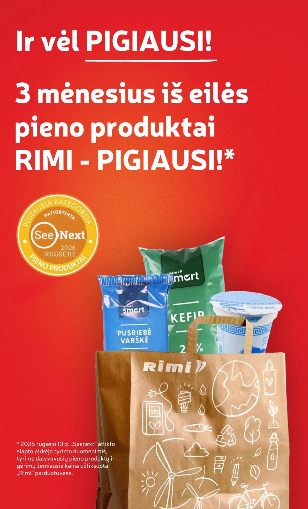Naujausias RIMI kaininis katalogas 2026.09.29 - 2026.10.05