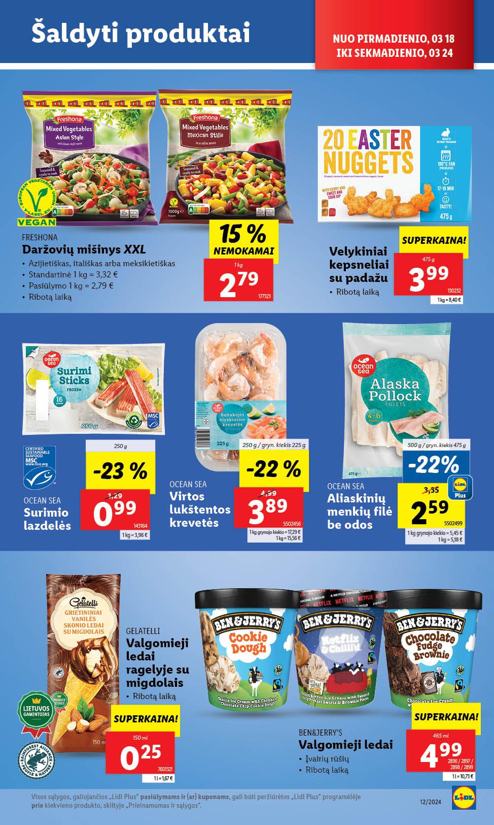 Naujausias LIDL kaininis katalogas 2024.03.18 - 2024.03.24