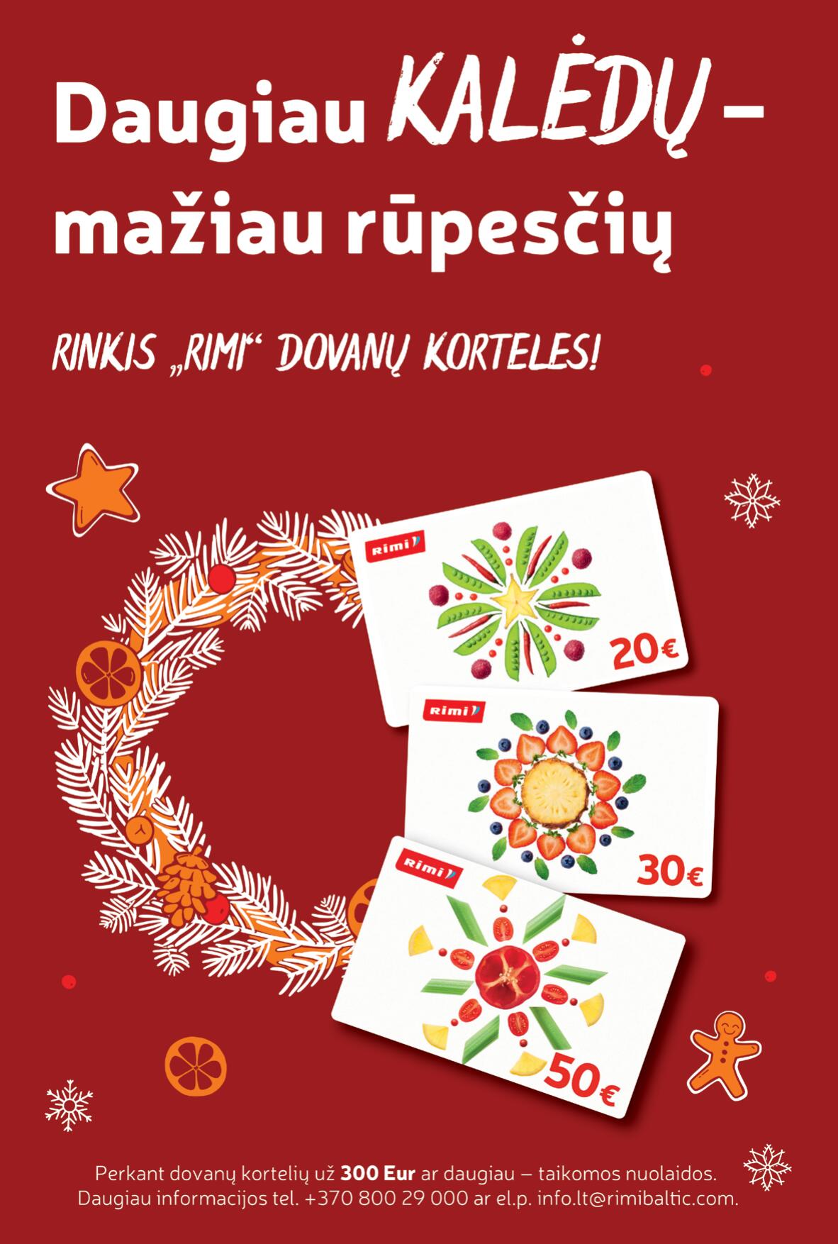 Naujausias RIMI kaininis katalogas 2023.12.05 - 2023.12.11
