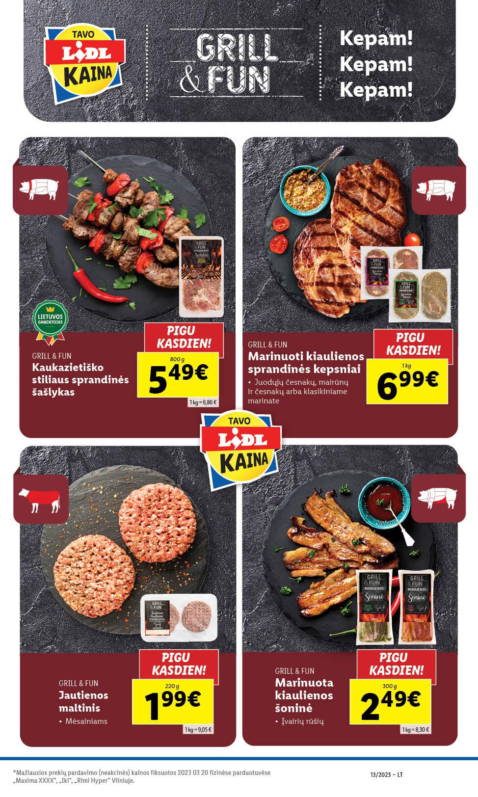 Naujausias LIDL kaininis katalogas 2023.03.16 - 2023.04.02