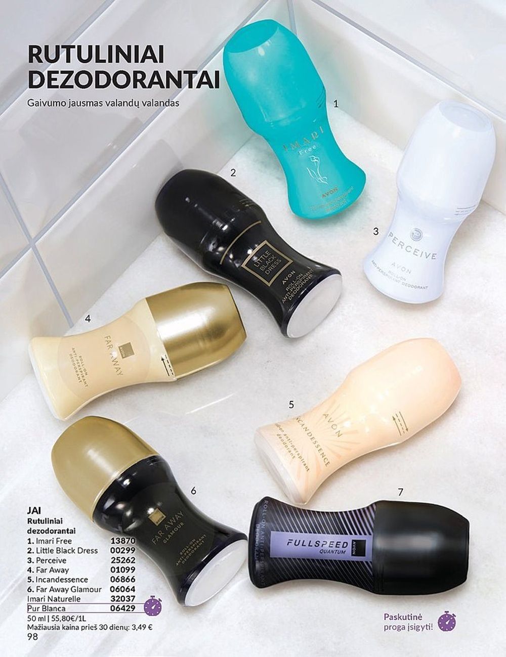 AVON katalogas galioja 2025.07.01 - 2025.07.31