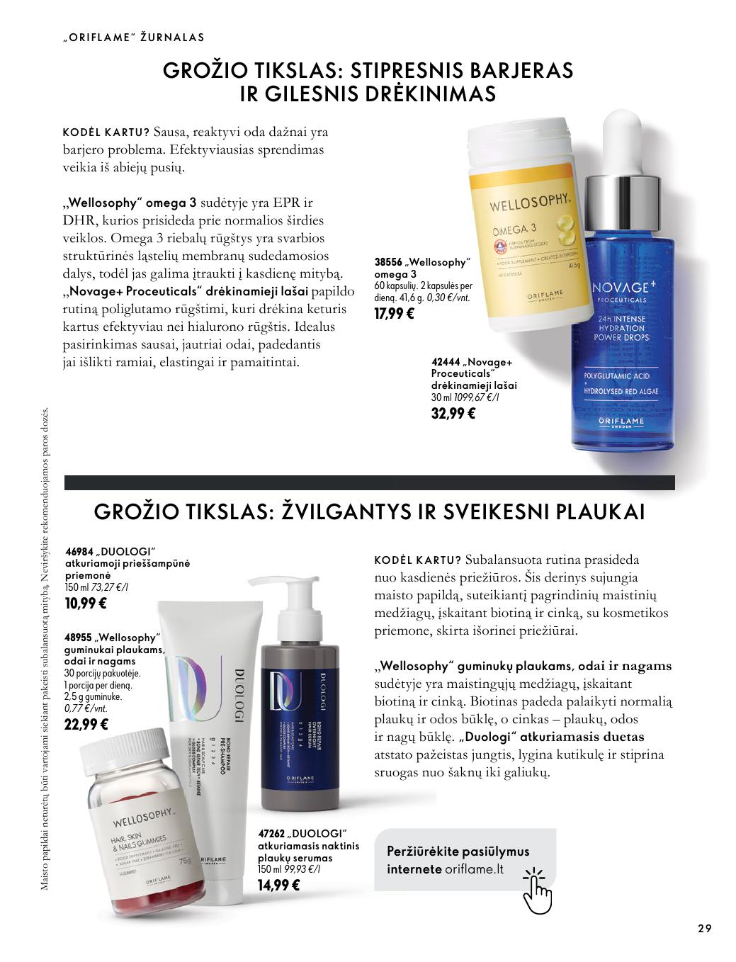 Naujas ORIFLAME katalogas galioja 2026.10.07 - 2026.11.17
