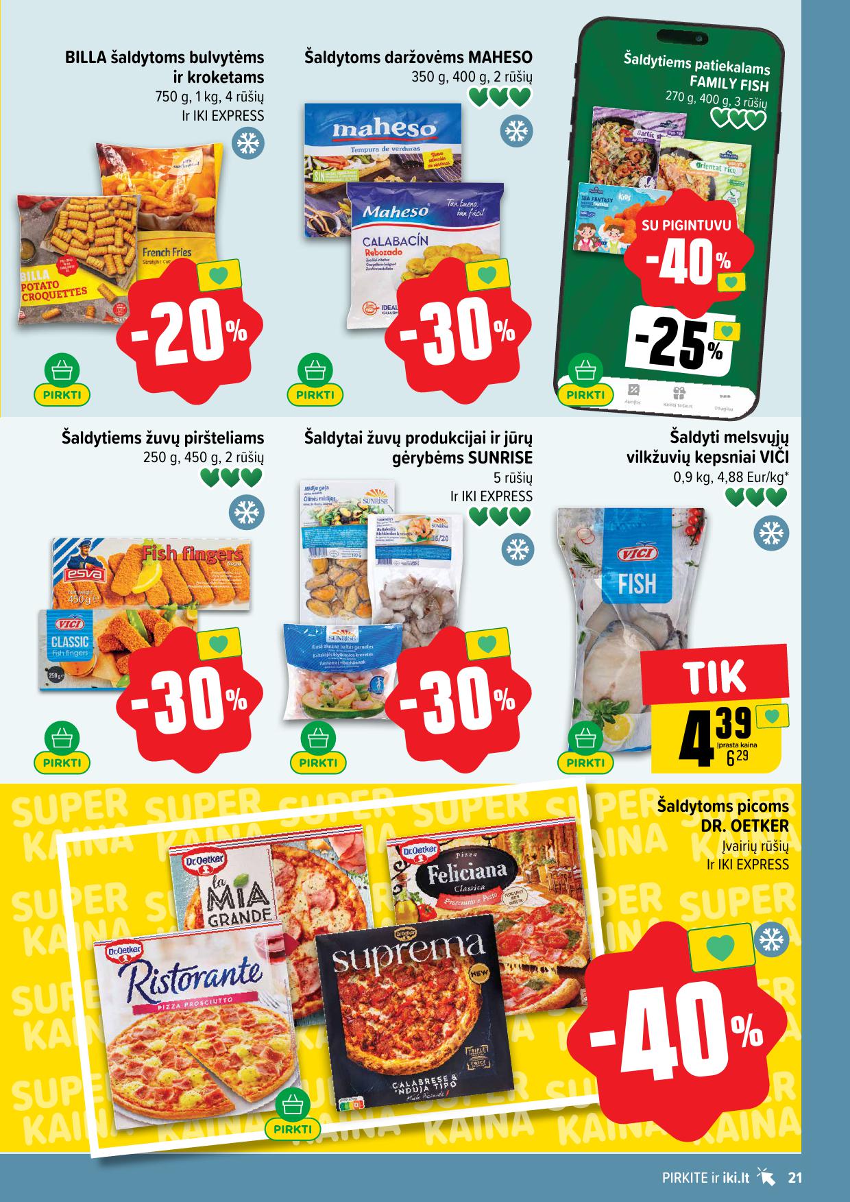 Naujausias IKI kaininis katalogas 2026.04.13 - 2026.04.19