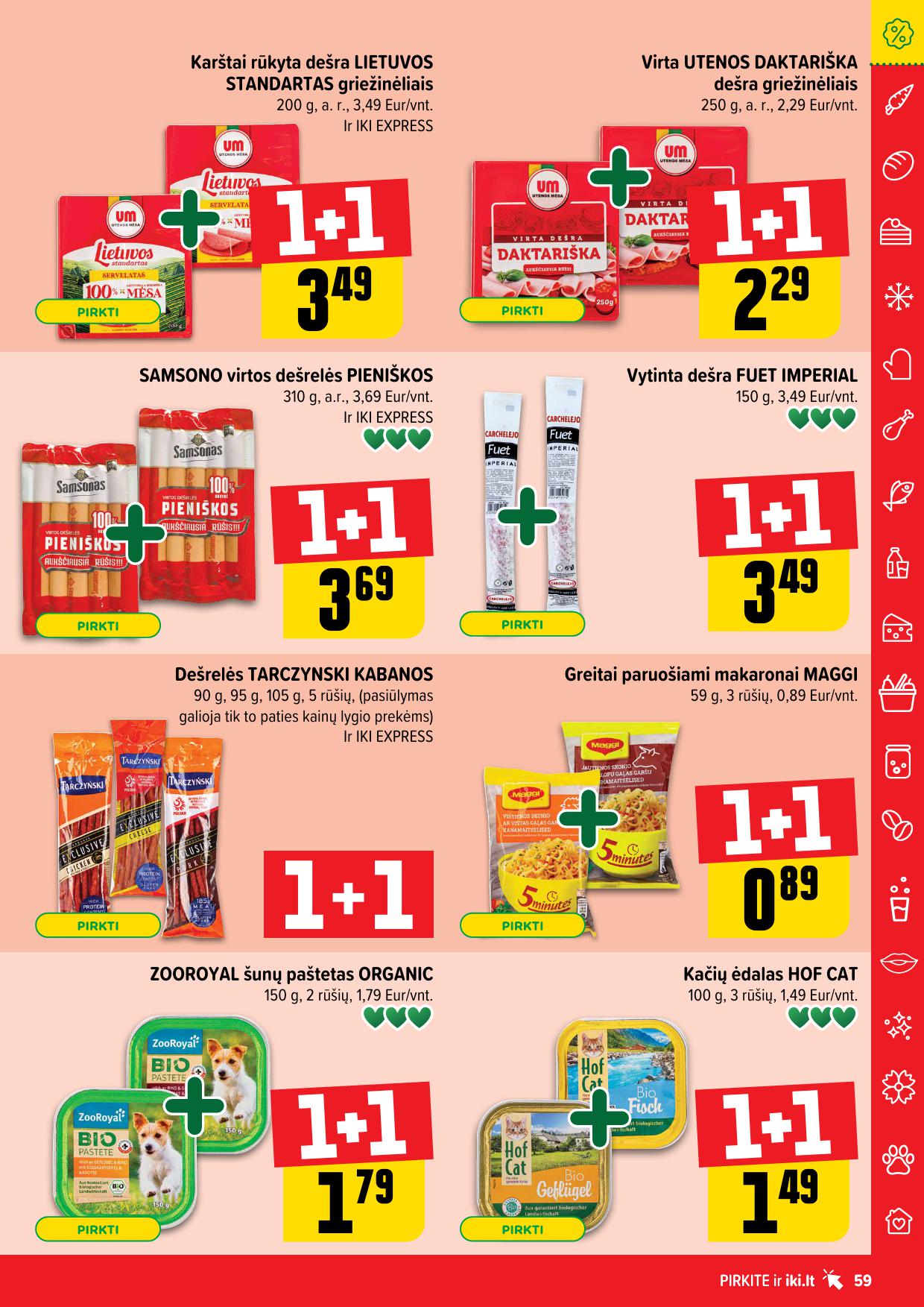 Naujausias IKI kaininis katalogas 2025.04.14 - 2025.04.19