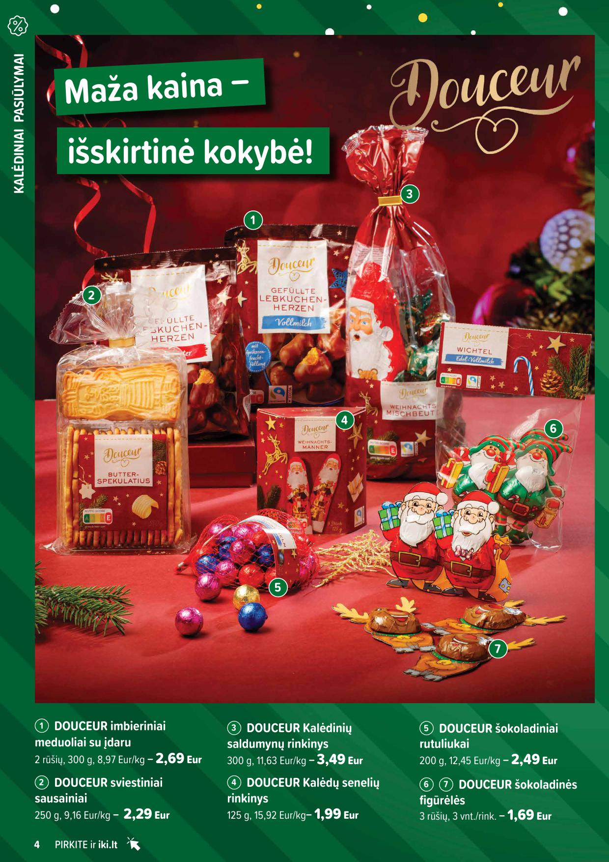 Naujausias IKI kaininis katalogas 2024.12.02 - 2024.12.08