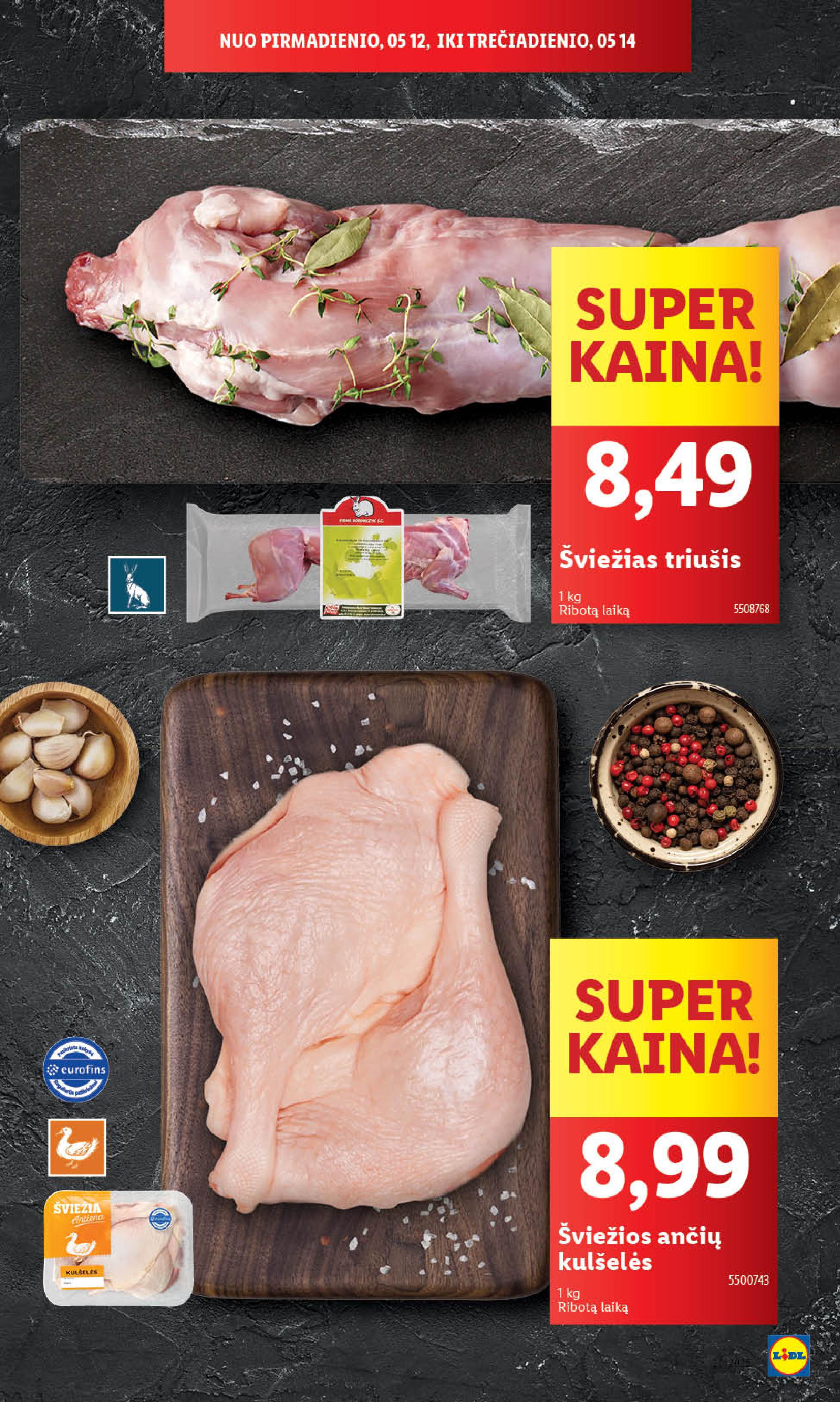 Naujausias LIDL kaininis katalogas 2025.05.12 - 2025.05.18