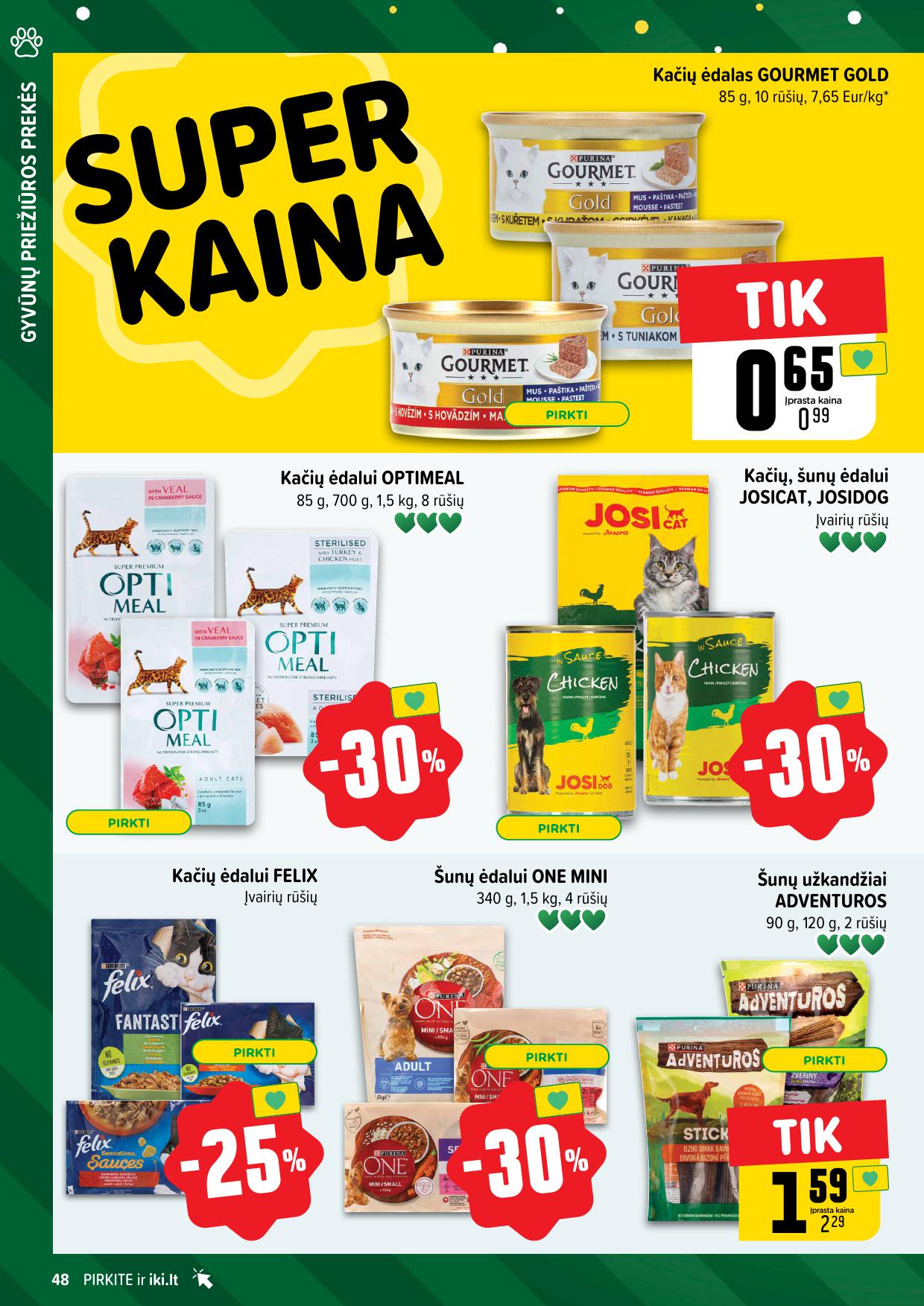 Naujausias IKI kaininis katalogas 2024.12.09 - 2024.12.15