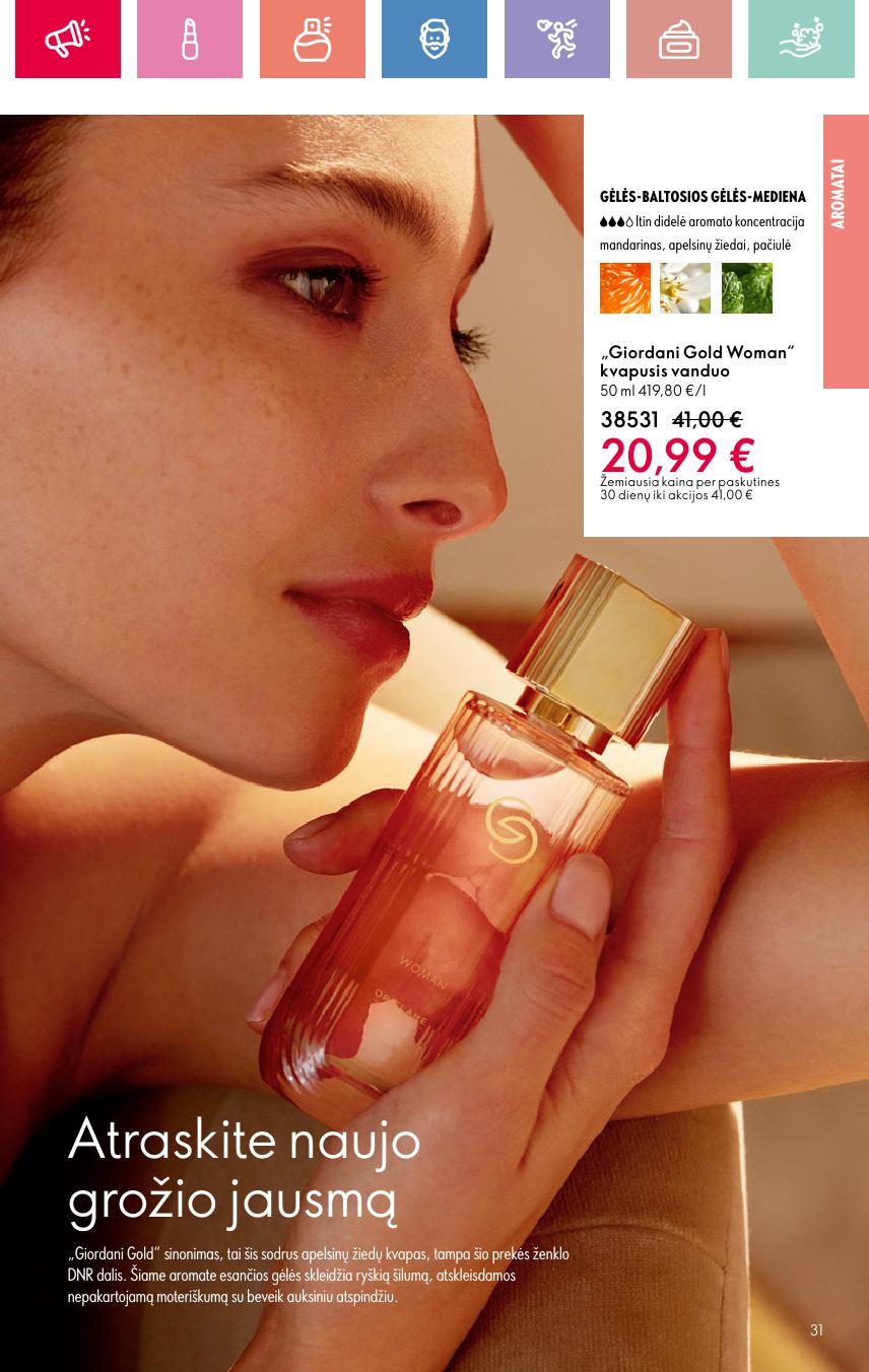 ORIFLAME katalogas galioja 2025.06.01 - 2025.06.21