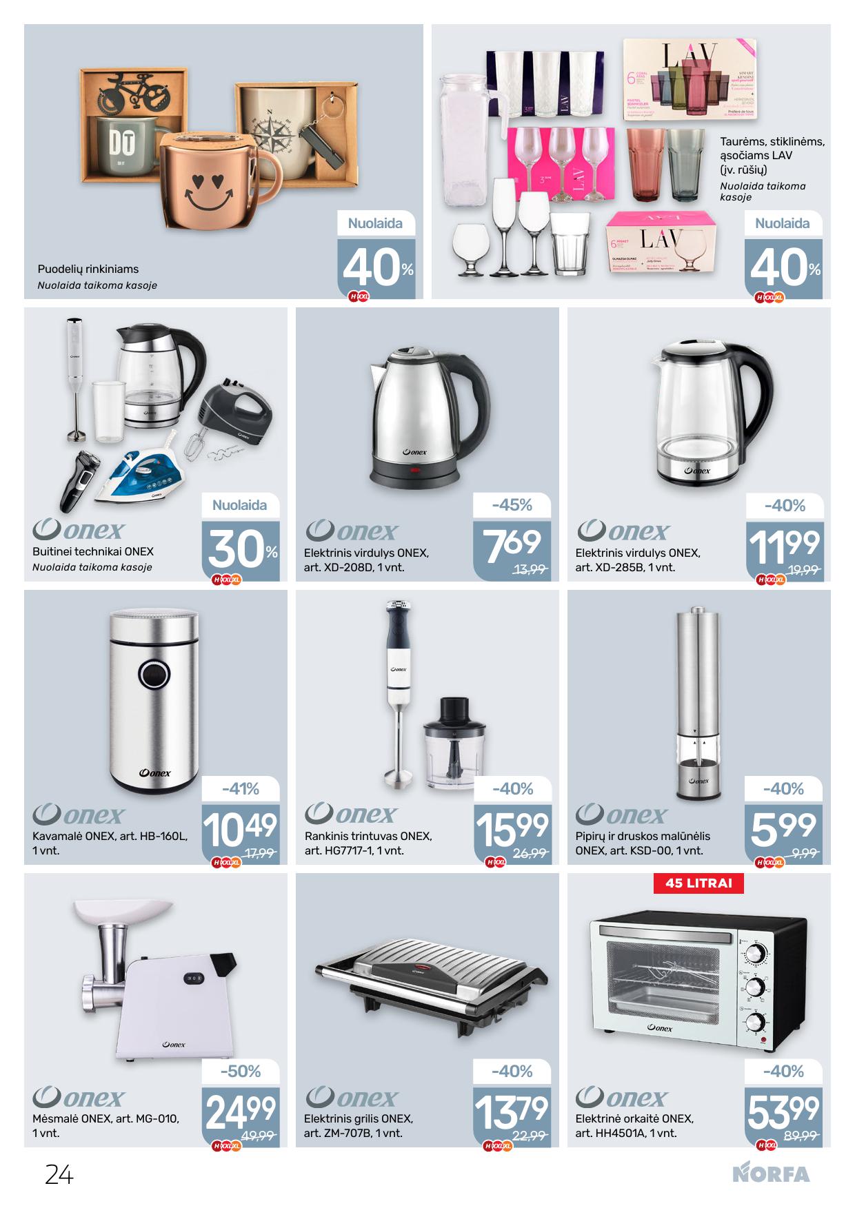 Naujausias NORFA kaininis katalogas 2026.03.05 - 2026.03.18