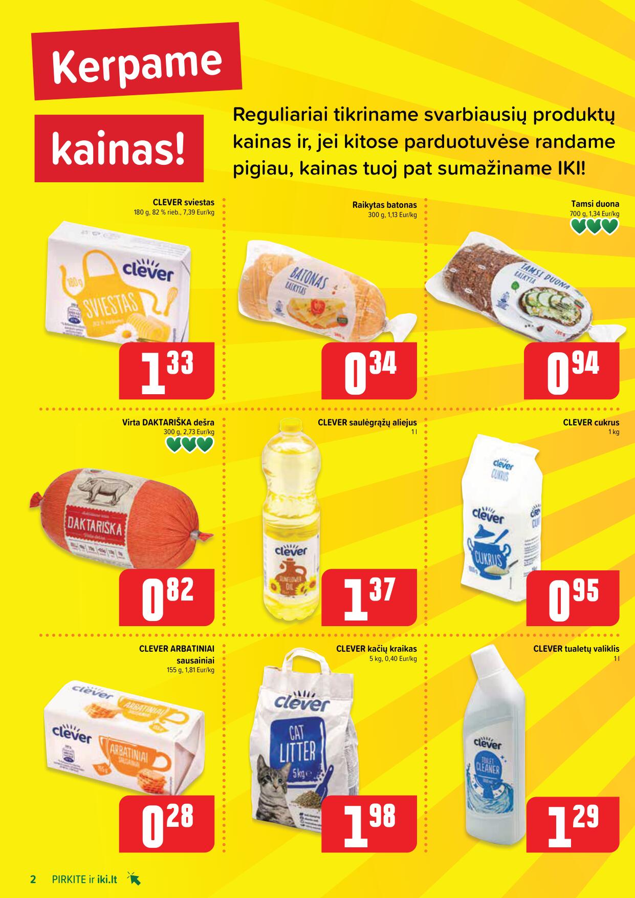 Naujausias IKI kaininis katalogas 2023.10.30 - 2023.11.05