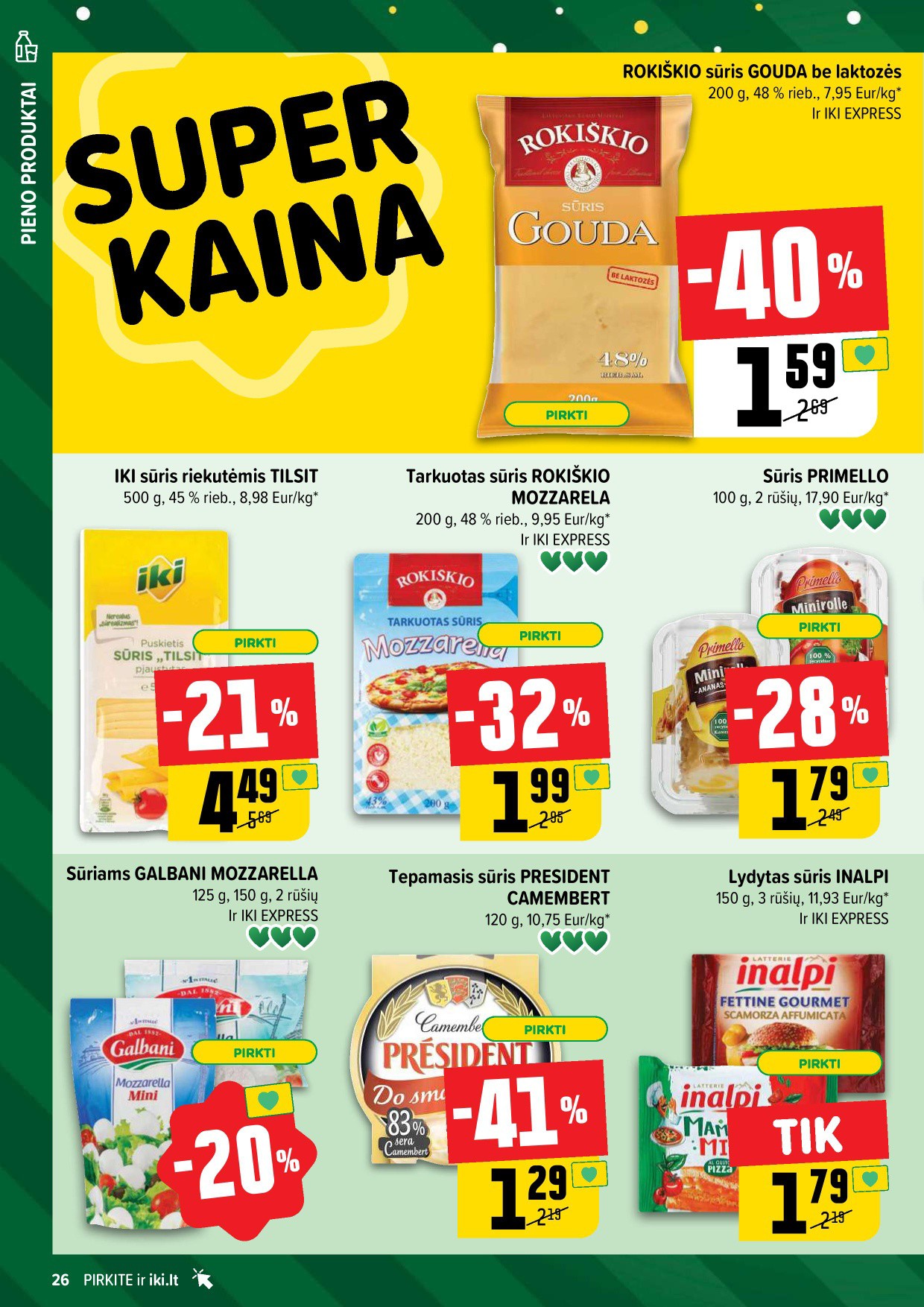 Naujausias IKI kaininis katalogas 2024.12.23 - 2024.12.29