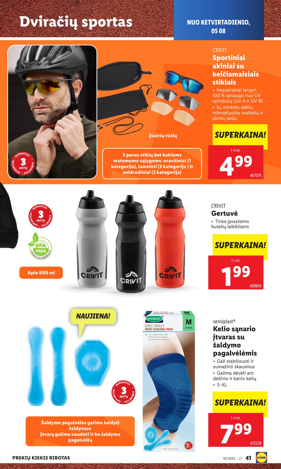 LIDL ne maisto prekių leidinys 2025.05.05 - 2025.05.11
