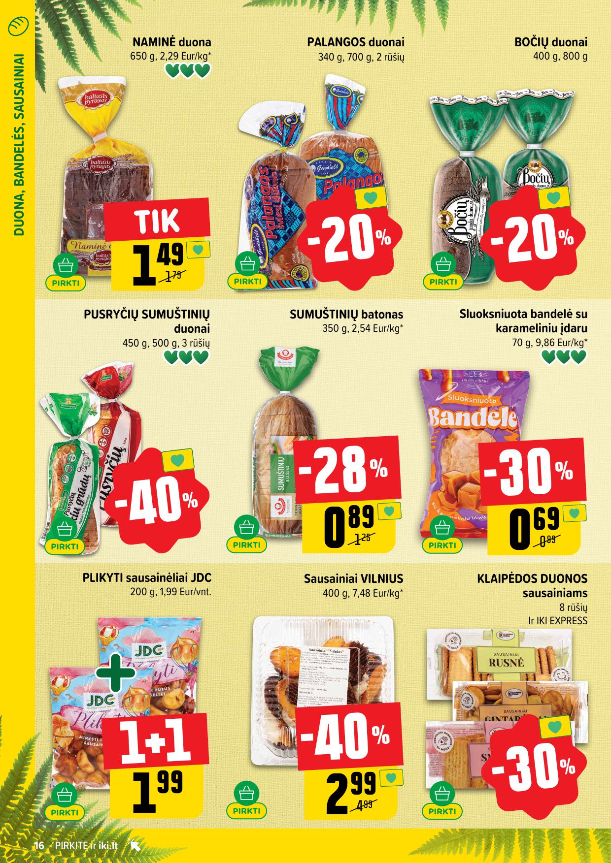 IKI SAVAITĖLĖ akcijų ir nuolaidų leidinys Nr.26 2025.06.23 - 2025.06.29