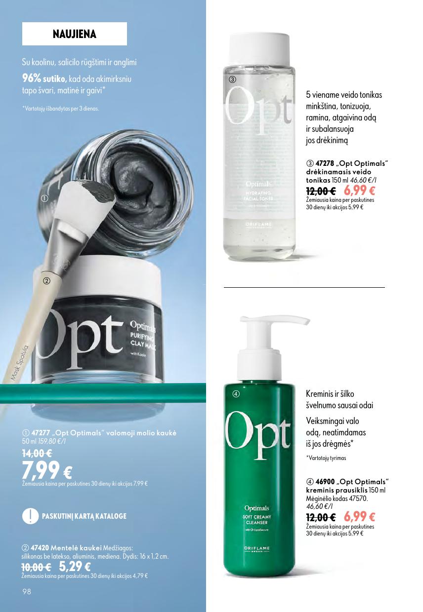 Naujas ORIFLAME  katalogas galioja 2026.08.05 - 2026.08.25