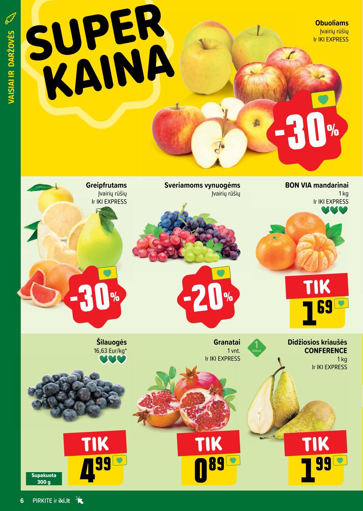 Naujausias IKI kaininis katalogas 2024.11.04 - 2024.11.10
