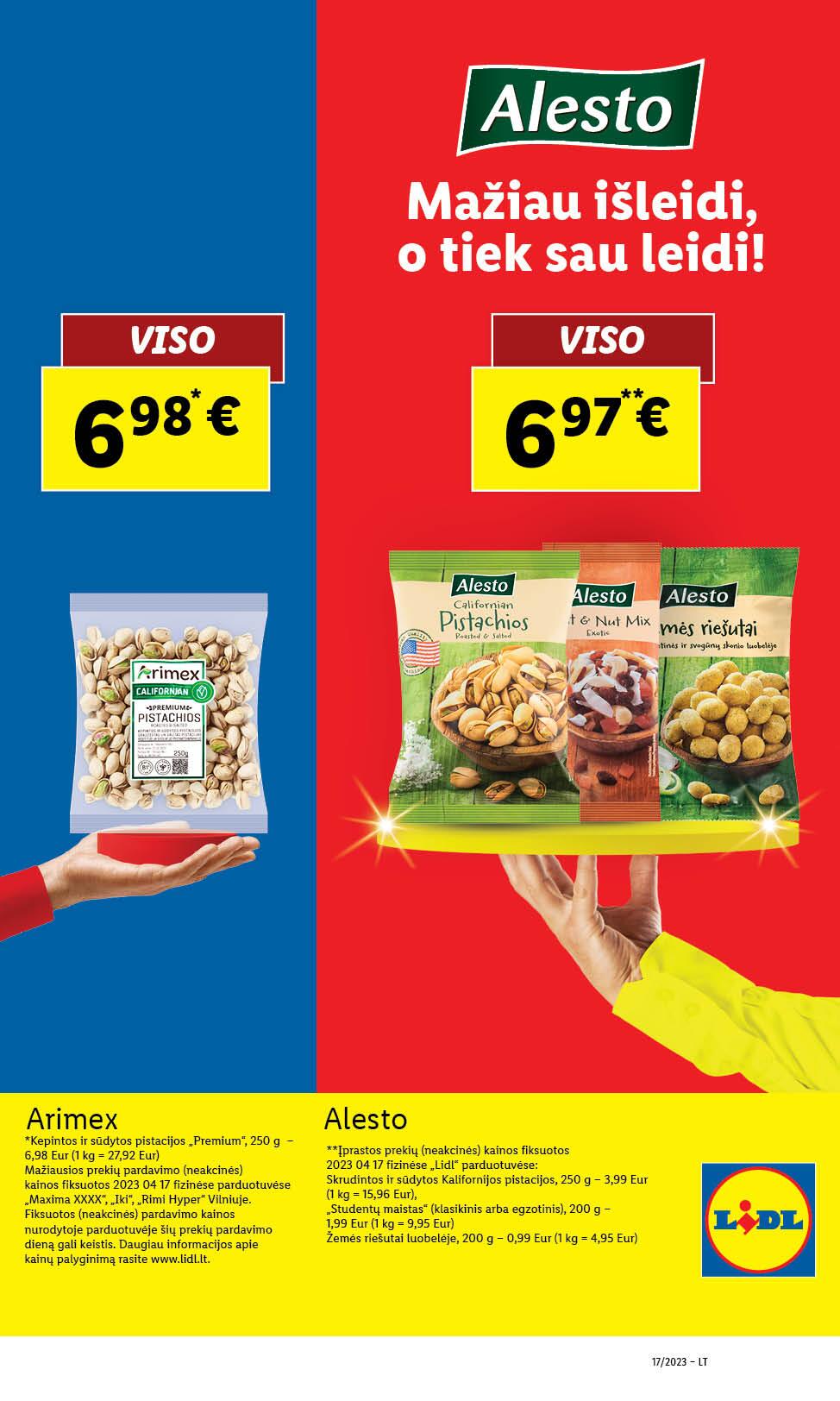 Naujausias LIDL kaininis katalogas 2023.04.24 - 2023.04.30