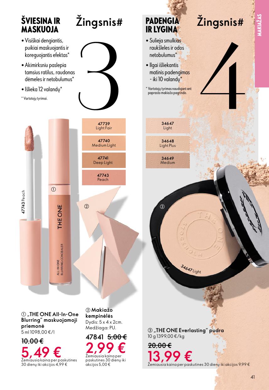 Naujas ORIFLAME katalogas galioja 2026.04.22 - 2026.05.12