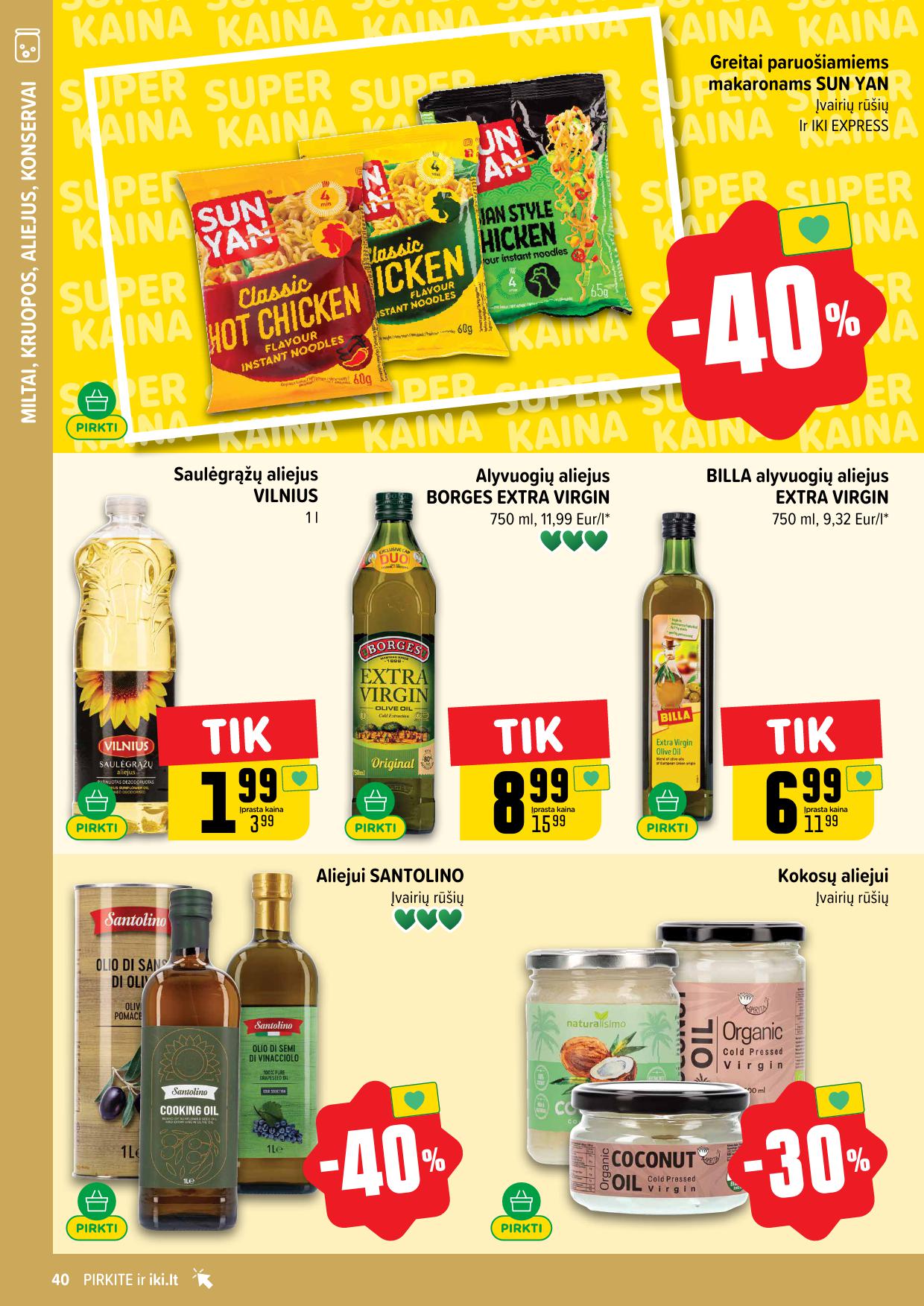 Naujausias IKI kaininis katalogas 2026.02.09 - 2026.02.15