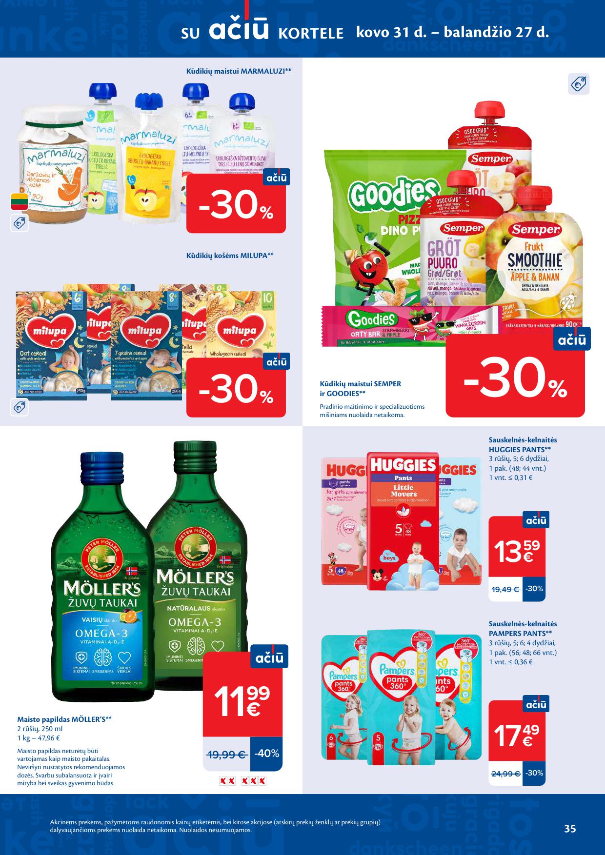 Naujausias MAXIMA kaininis katalogas 2026.04.07 - 2026.04.13