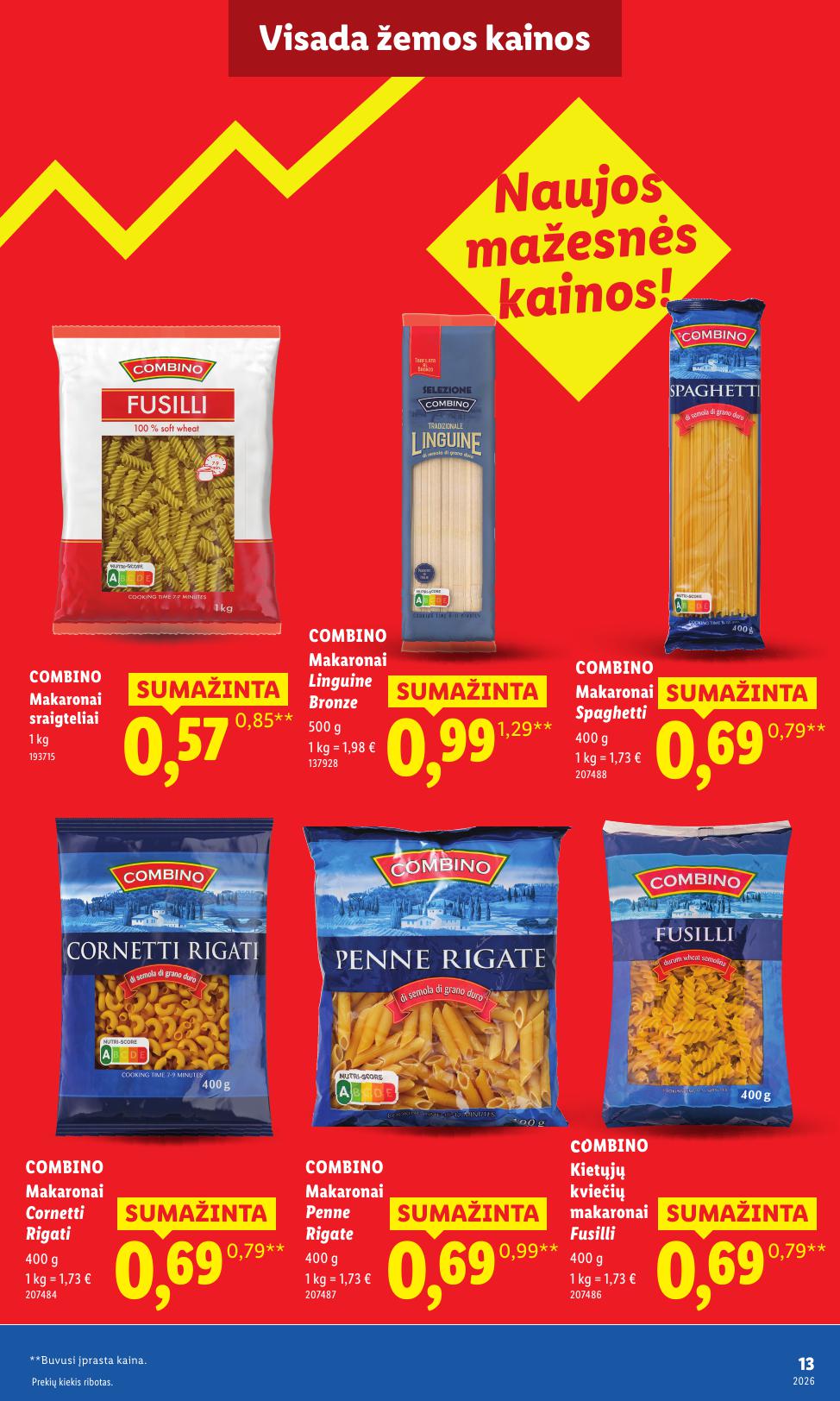 LIDL nuolaidų katalogas "Nr.1 Pažadas Jums"