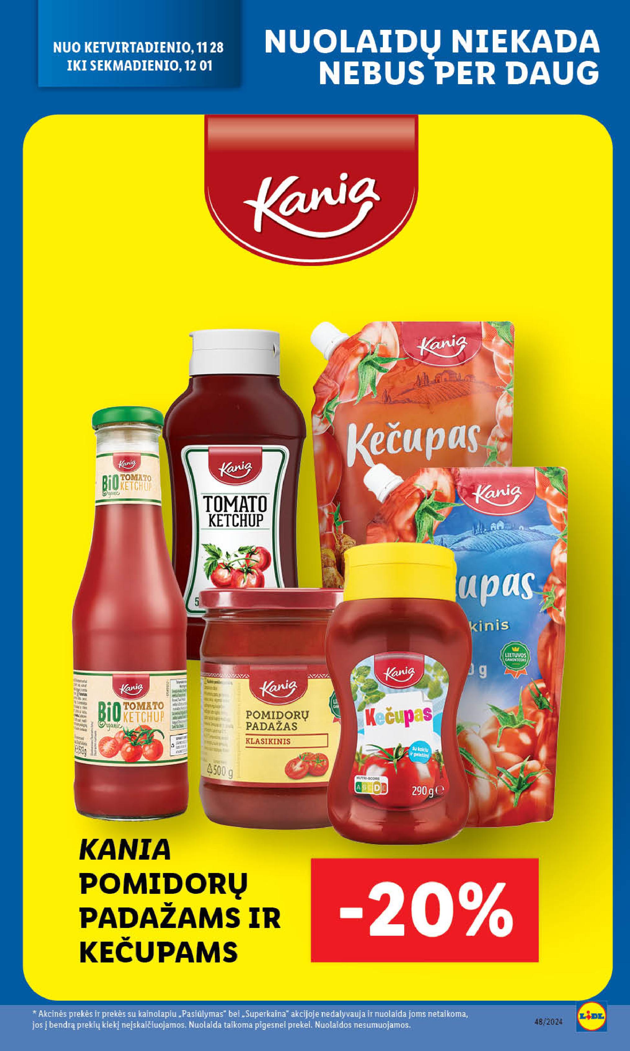 Naujausias LIDL kaininis katalogas 2024.11.25 - 2024.12.01