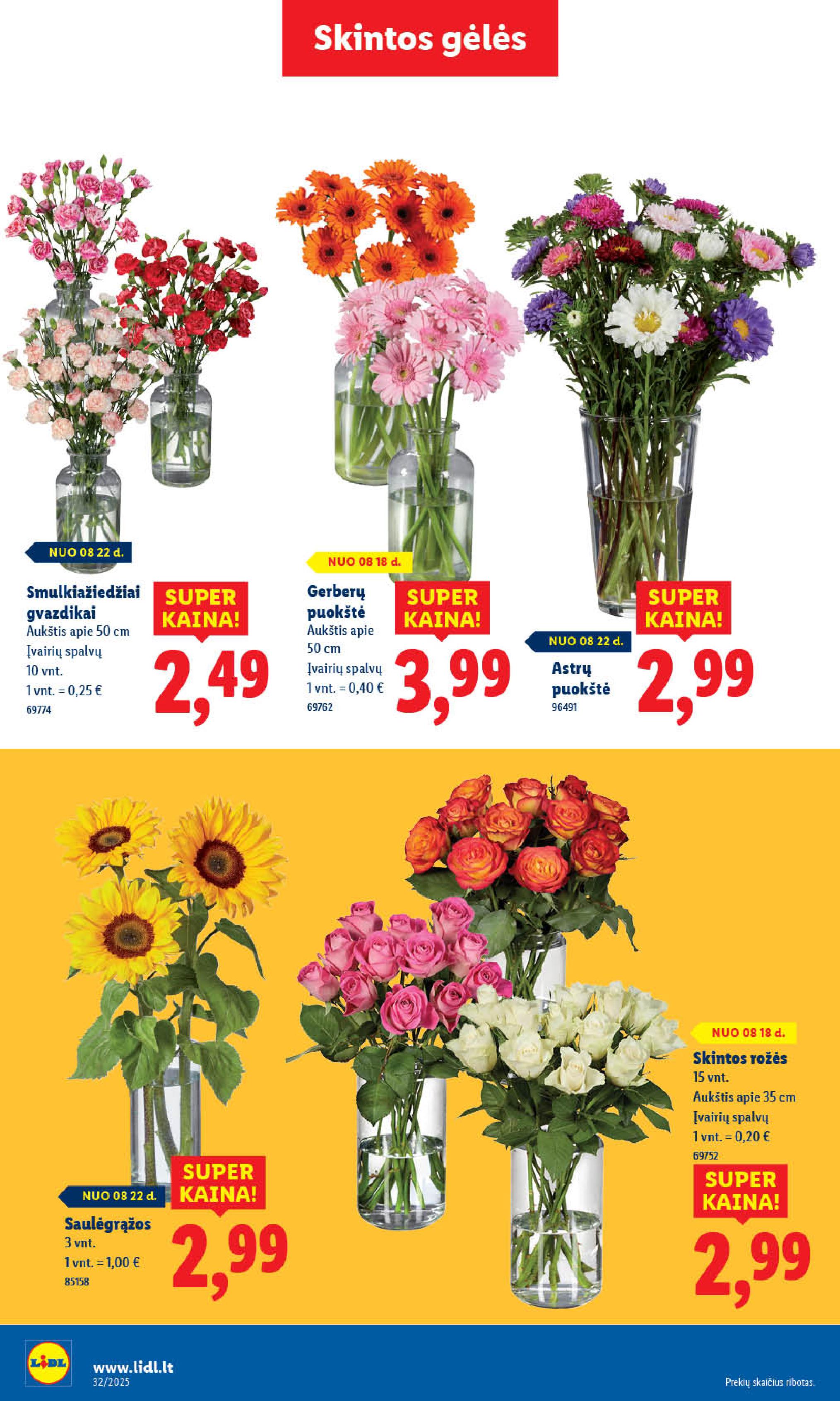 Naujas LIDL leidinys nuo 2025.08.18 iki 2025.08.24