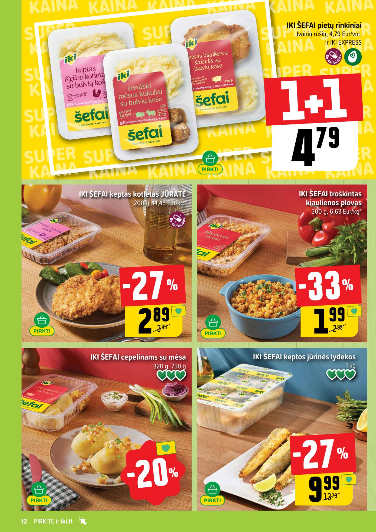 Naujausias IKI kaininis katalogas 2026.04.27 - 2026.05.03