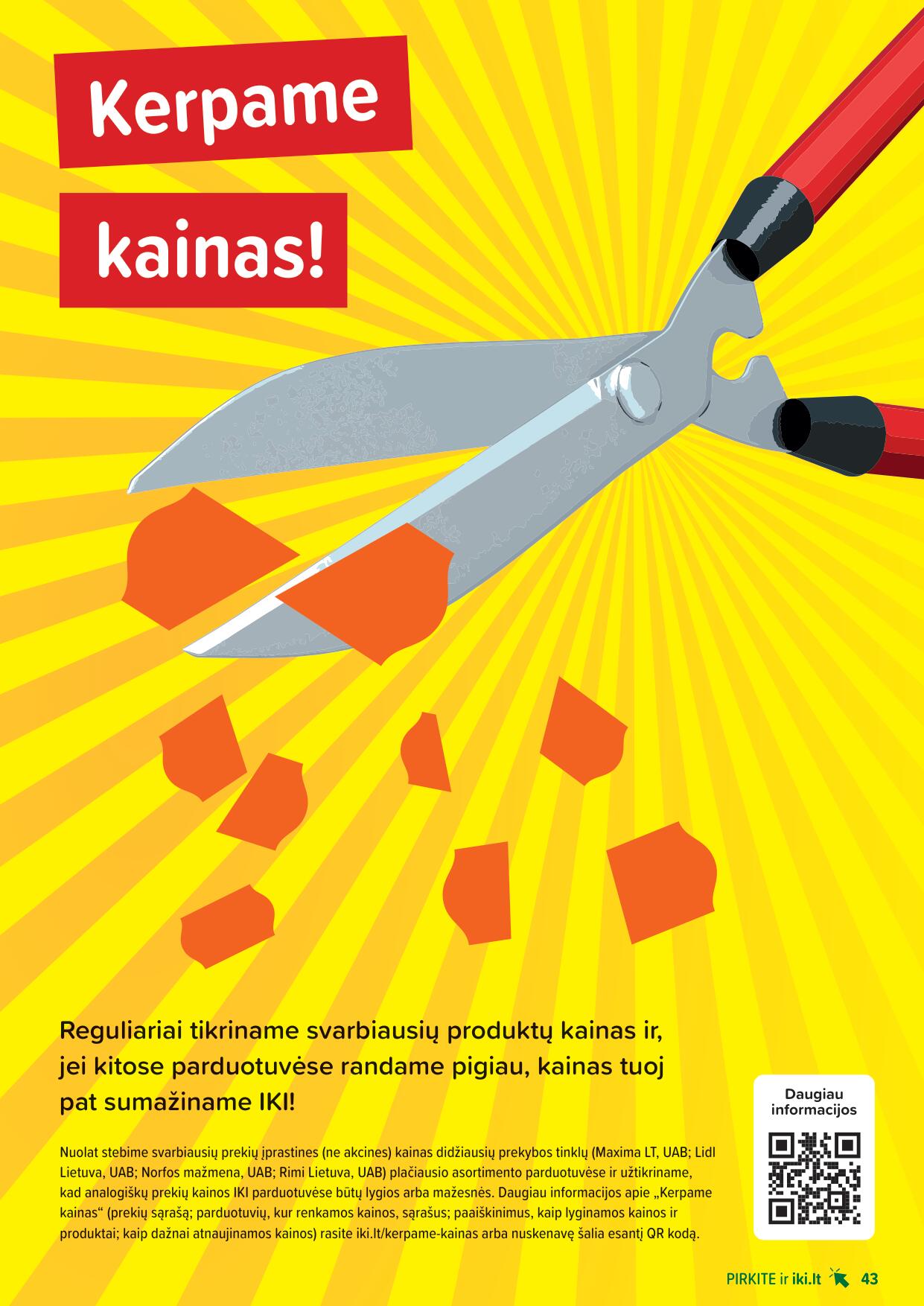 Naujausias IKI kaininis katalogas 2023.11.20 - 2023.11.26