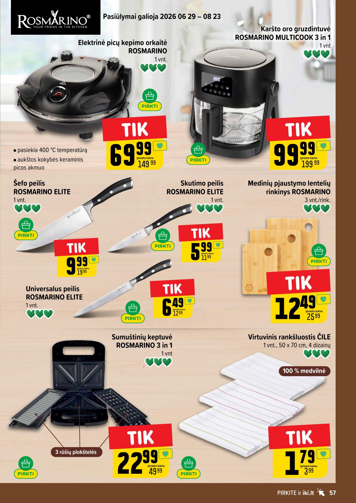IKI SAVAITĖLĖ akcijų ir nuolaidų leidinys Nr.27 2026.06.29 - 2026.07.05