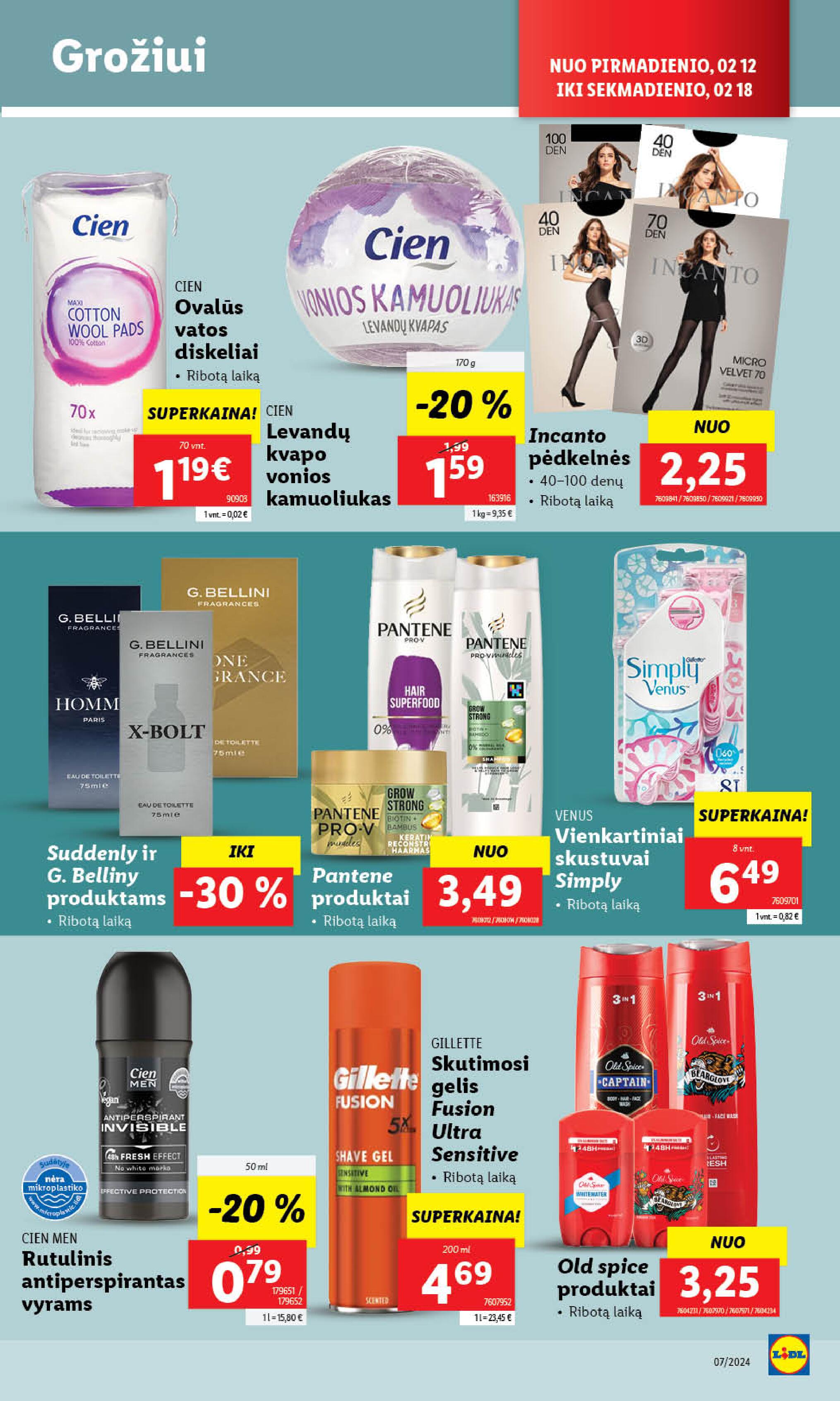 Naujausias LIDL kaininis katalogas 2024.02.12 - 2024.02.18