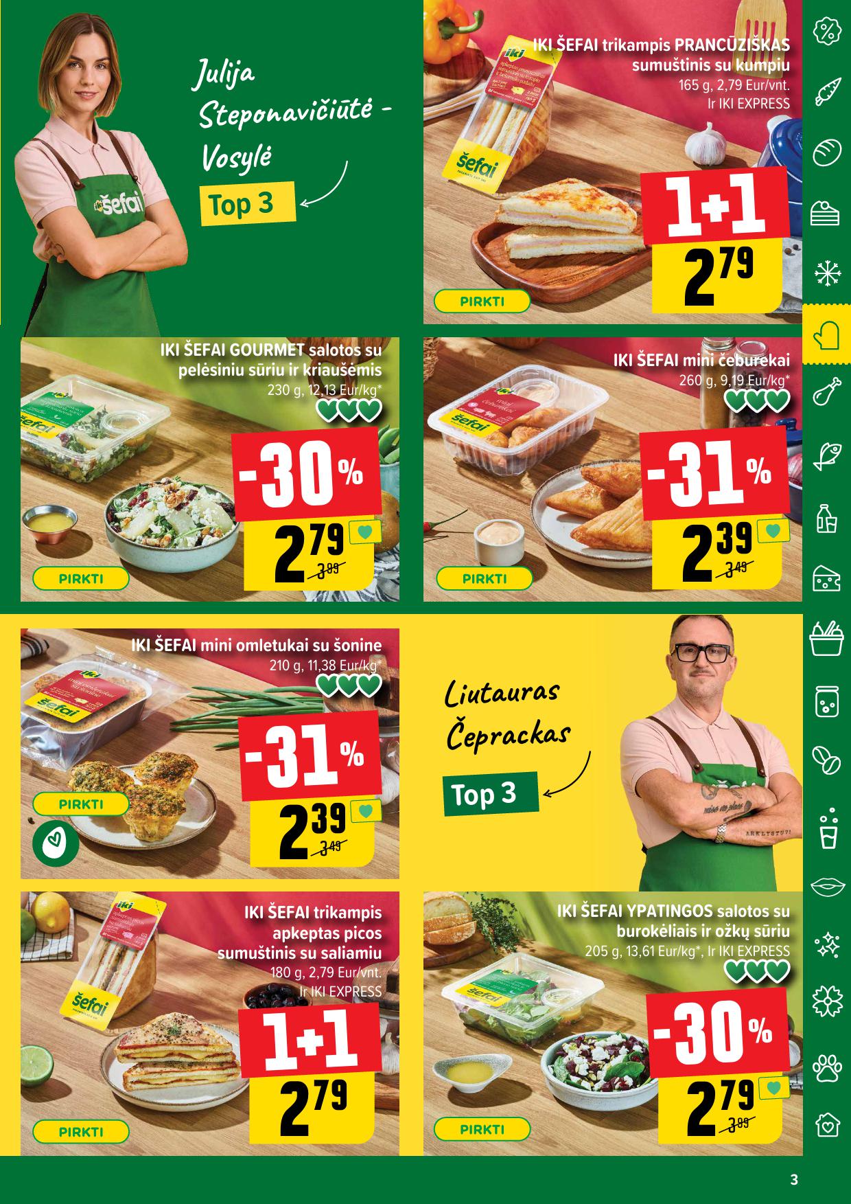 Naujausias IKI kaininis katalogas 2025.03.17 - 2025.03.23