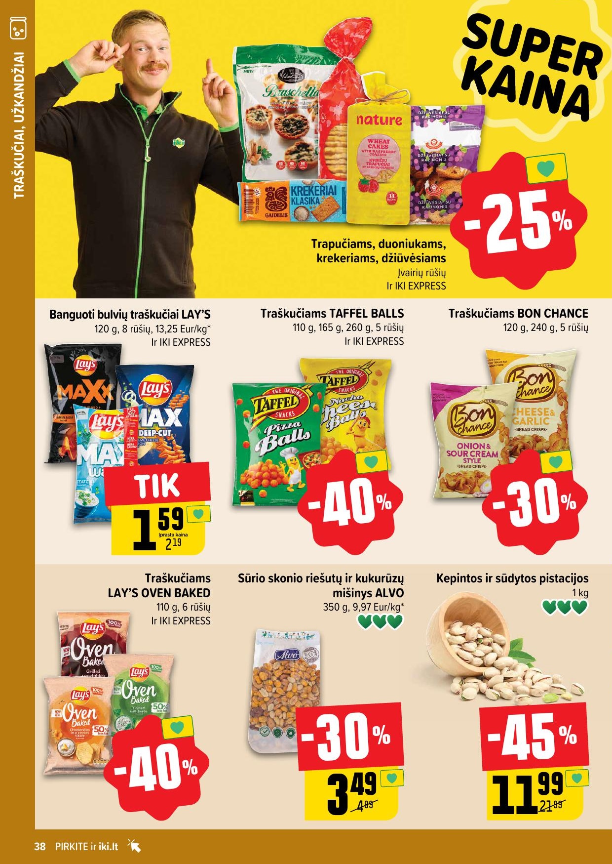Naujausias IKI kaininis katalogas 2025.08.11 - 2025.08.17