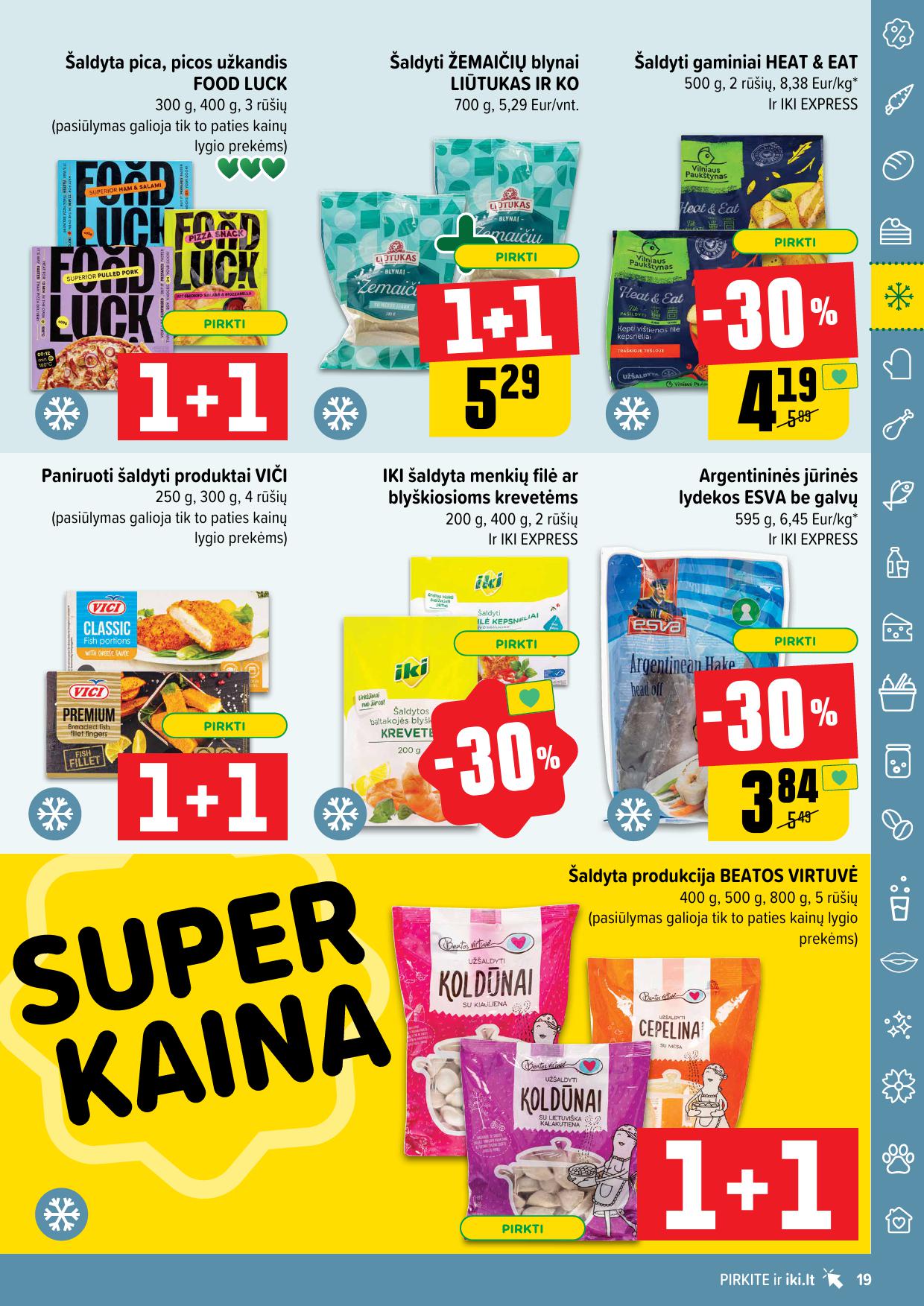 Naujausias IKI kaininis katalogas 2025.04.28 - 2025.05.04