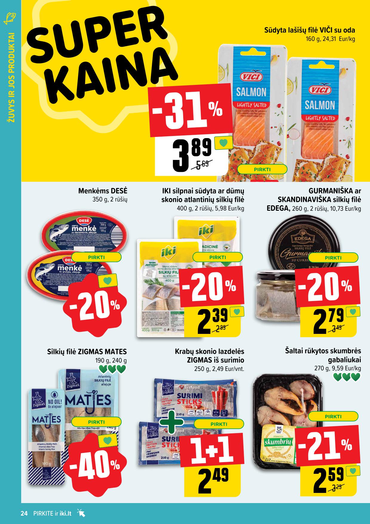 Naujausias IKI kaininis katalogas 2024.05.13 - 2024.05.19