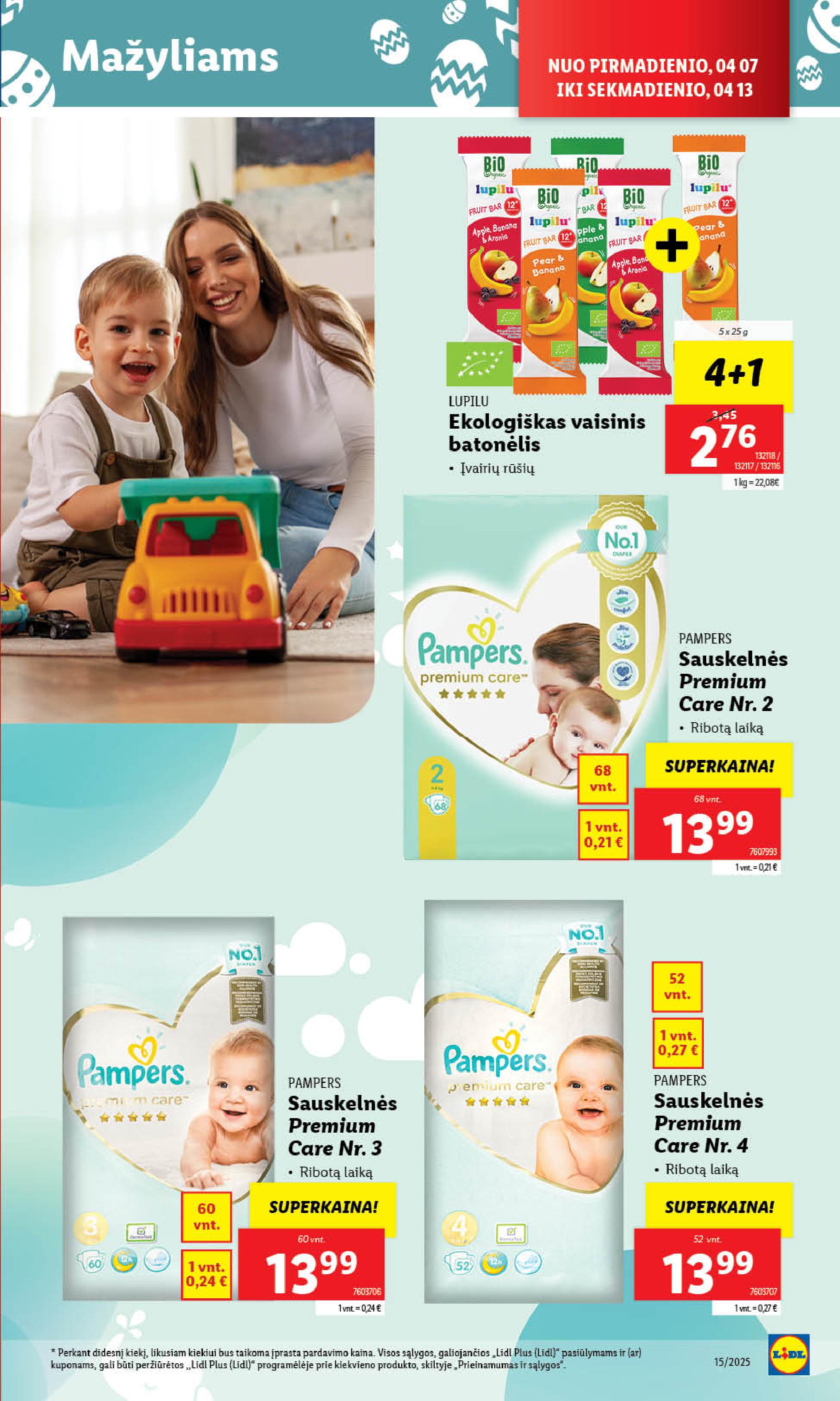 Naujausias LIDL kaininis katalogas 2025.04.07 - 2025.04.13