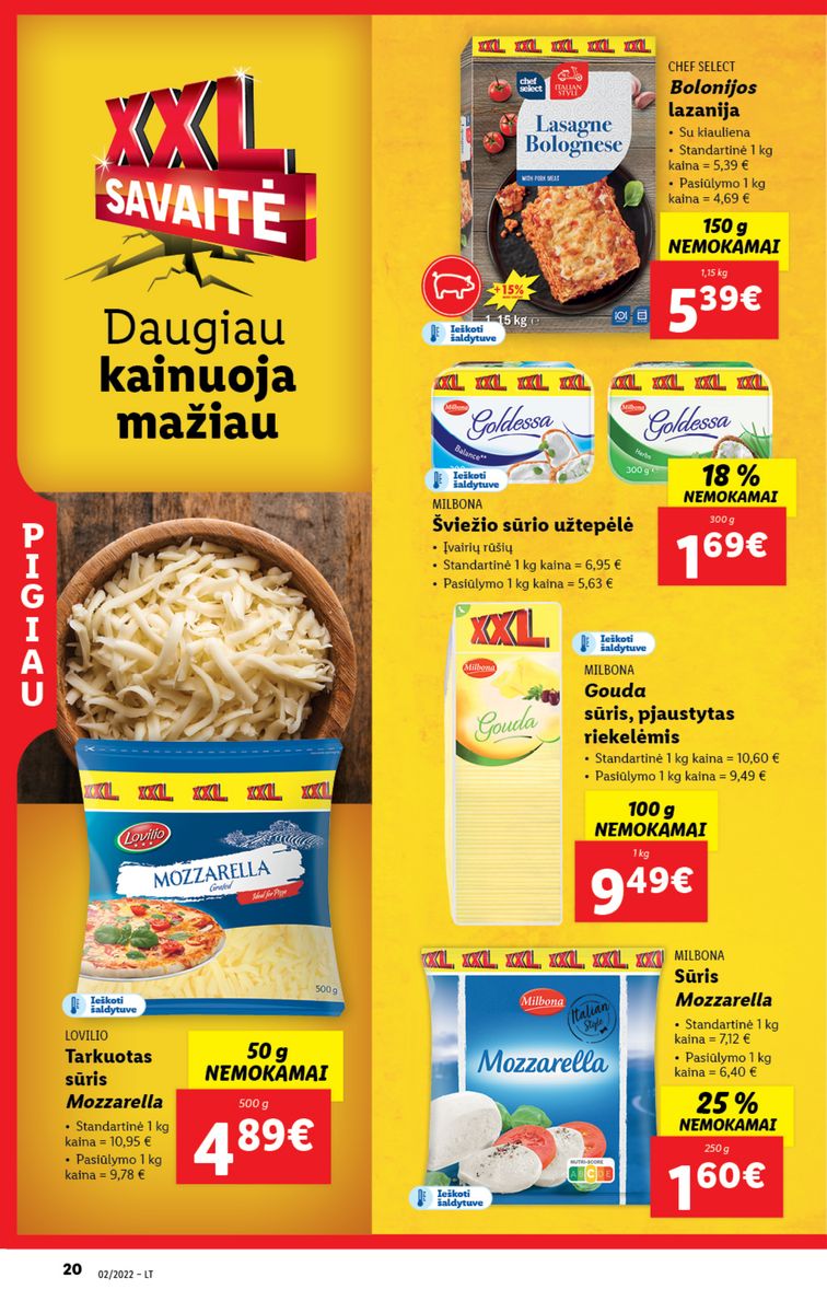 Naujausias LIDL kaininis katalogas 2023.01.09 - 2023.01.15