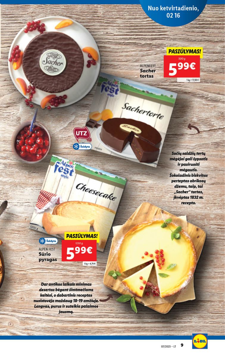 Naujausias LIDL kaininis katalogas 2023.02.13 - 2023.02.19 