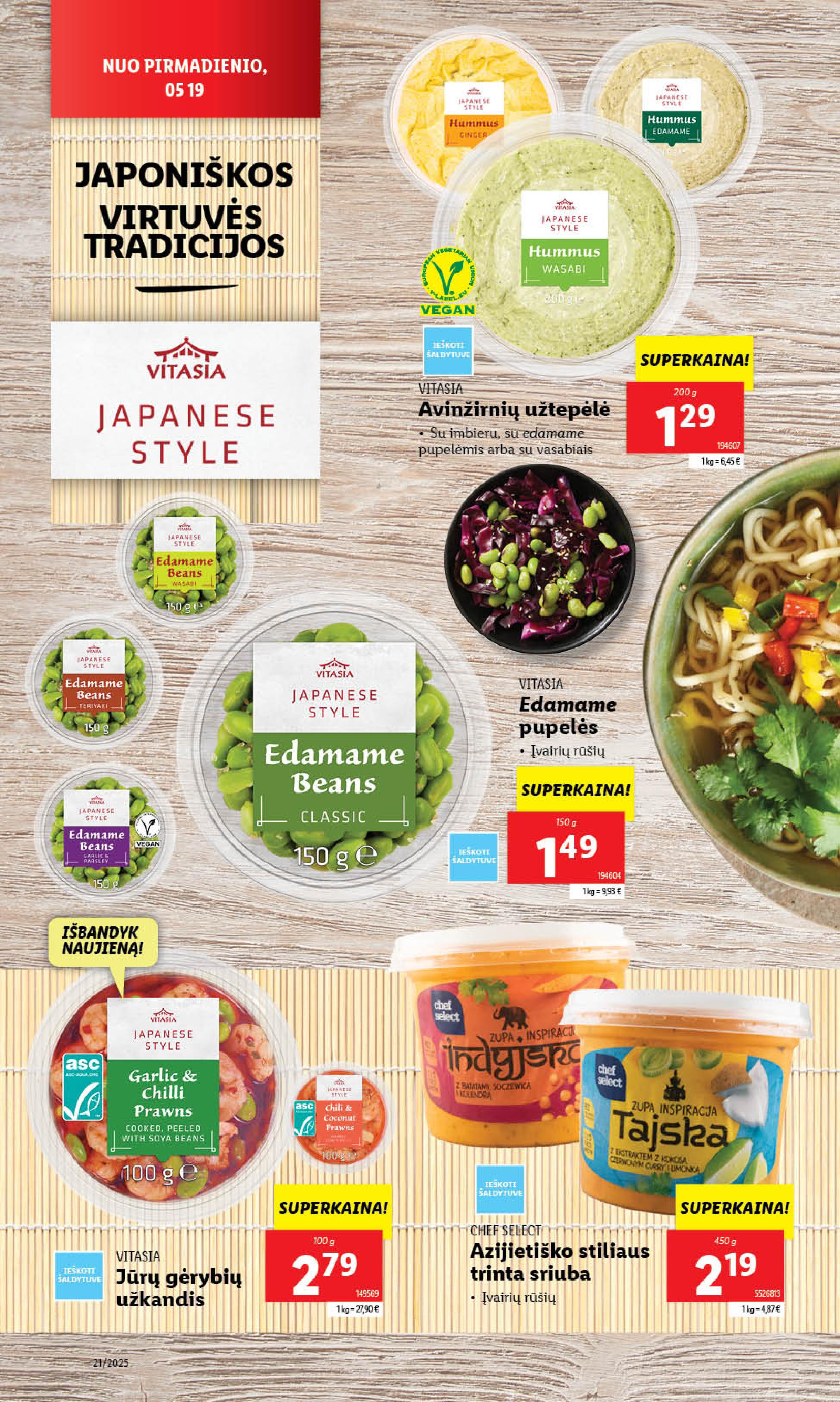Naujausias LIDL kaininis katalogas 2025.05.19 - 2025.05.25