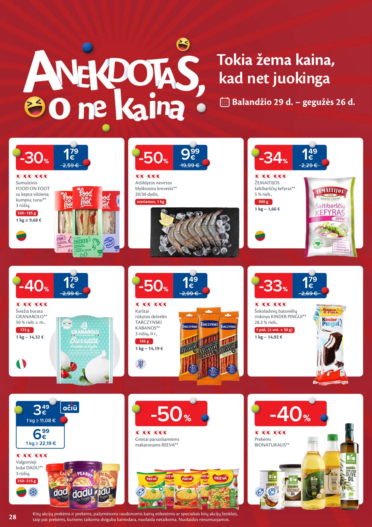 Naujausias MAXIMA kaininis katalogas 2025.05.20 - 2025.05.26