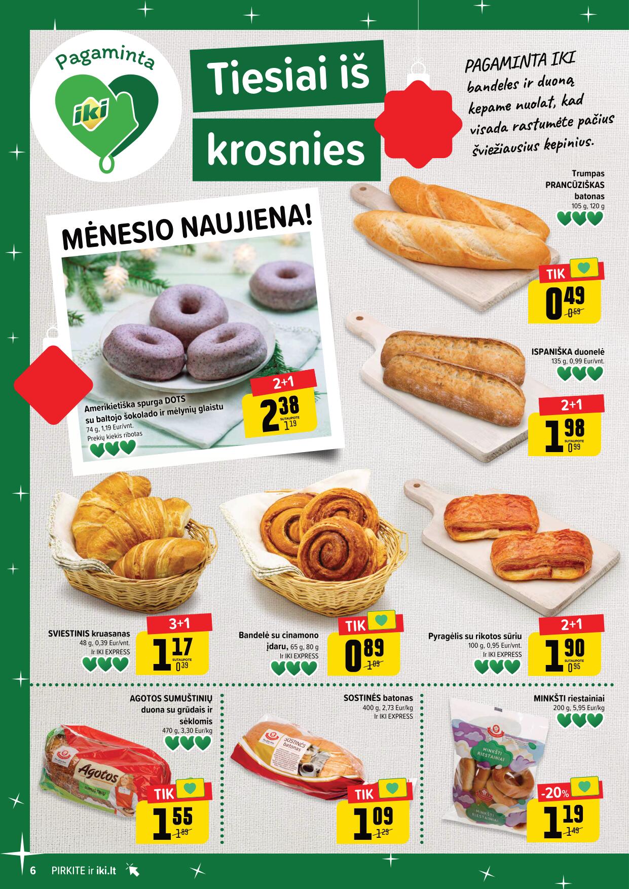Naujausias IKI kaininis katalogas 2023.12.27 - 2024.01.01