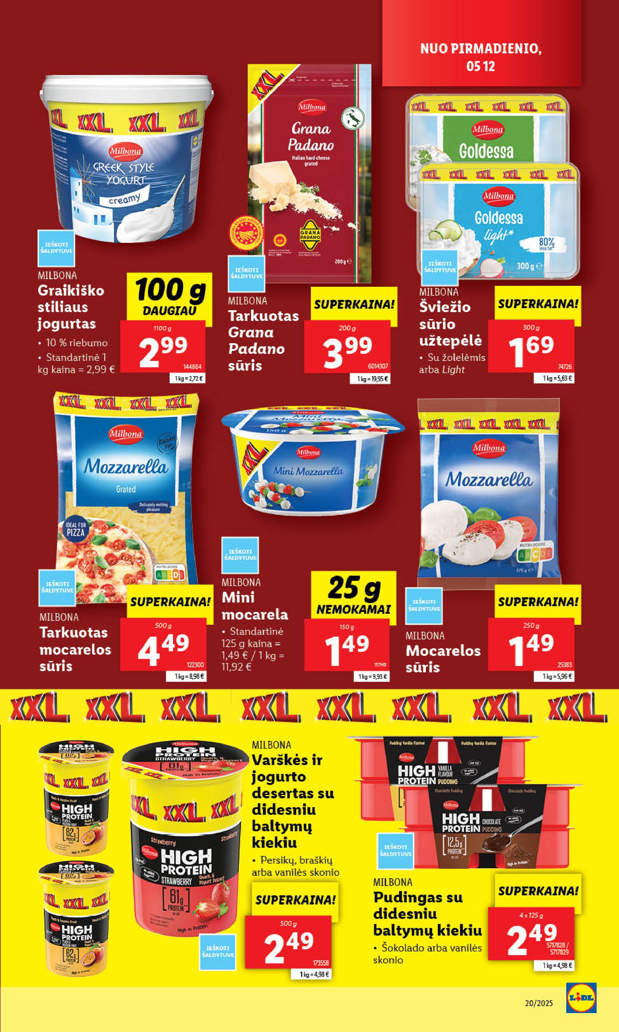 Naujausias LIDL kaininis katalogas 2025.05.12 - 2025.05.18