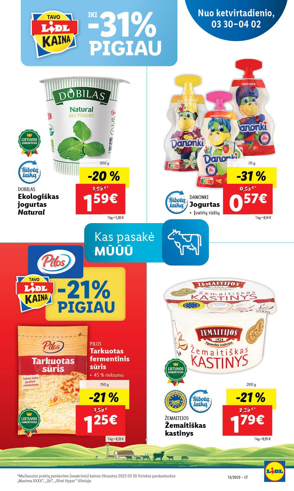 Naujausias LIDL kaininis katalogas 2023.03.16 - 2023.04.02
