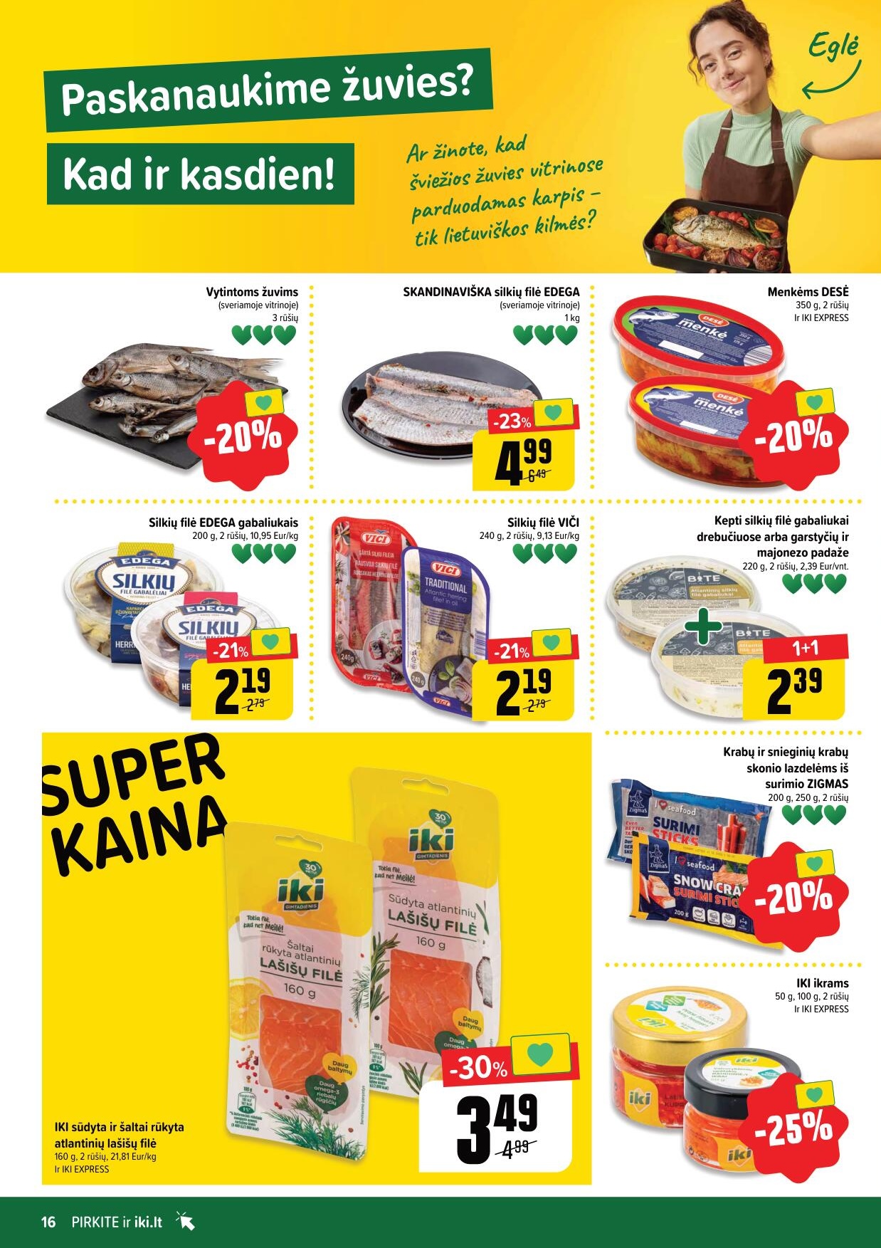 Naujausias IKI kaininis katalogas 2024.01.22 - 2024.01.28